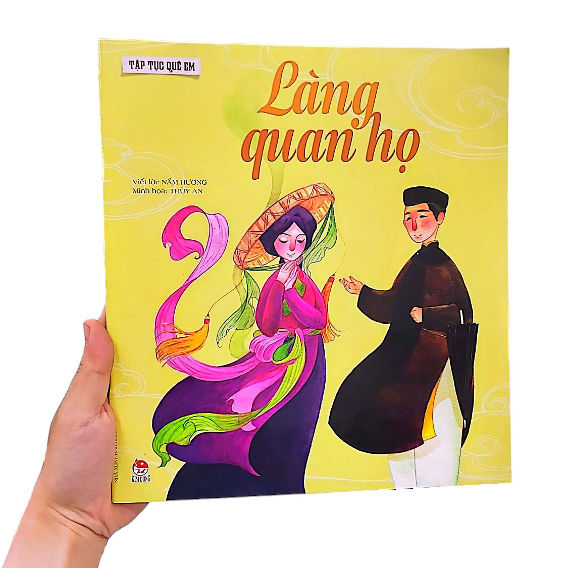 tập tục quê em - làng quan họ (tái bản 2022)