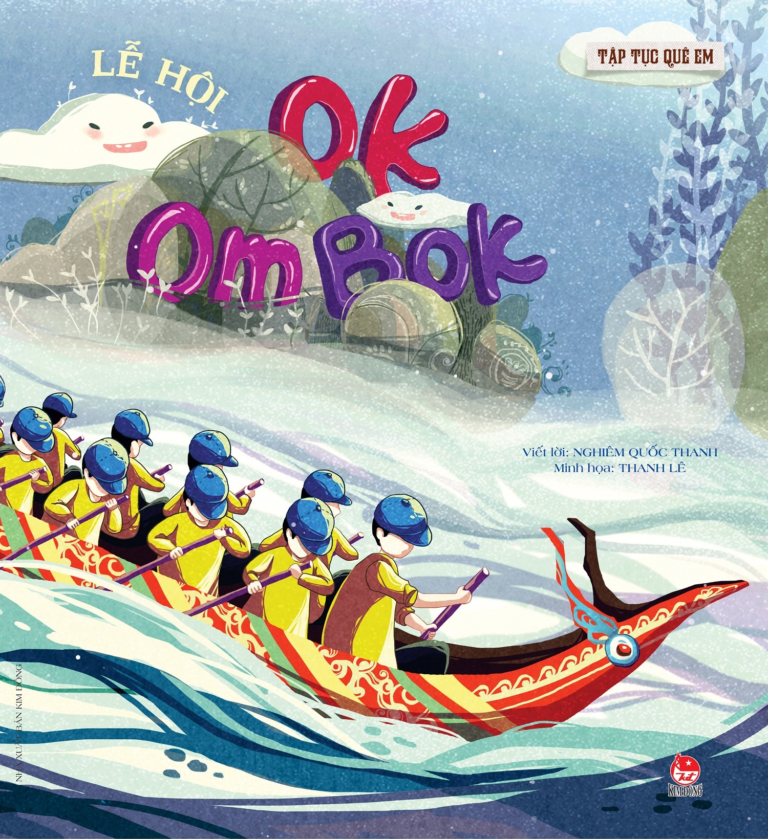 tập tục quê em - lễ hội ok om bok (tái bản 2022)