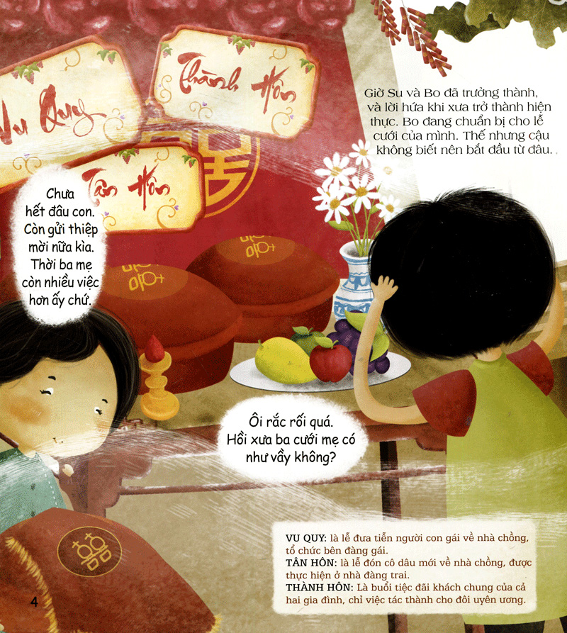 tập tục quê em - phong tục cưới hỏi (tái bản 2022)