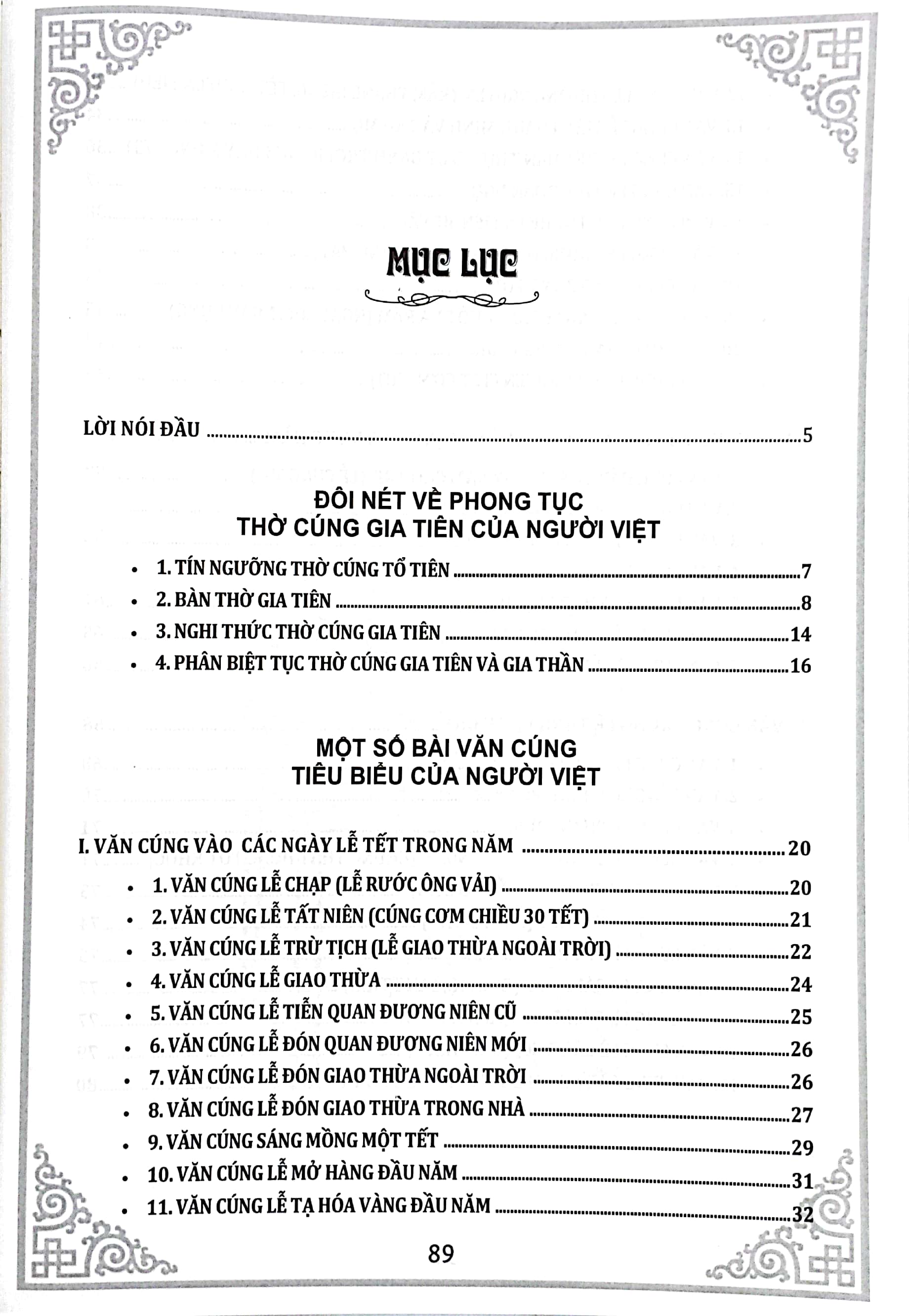 tập văn cúng gia tiên (văn khẩn tại nhà)