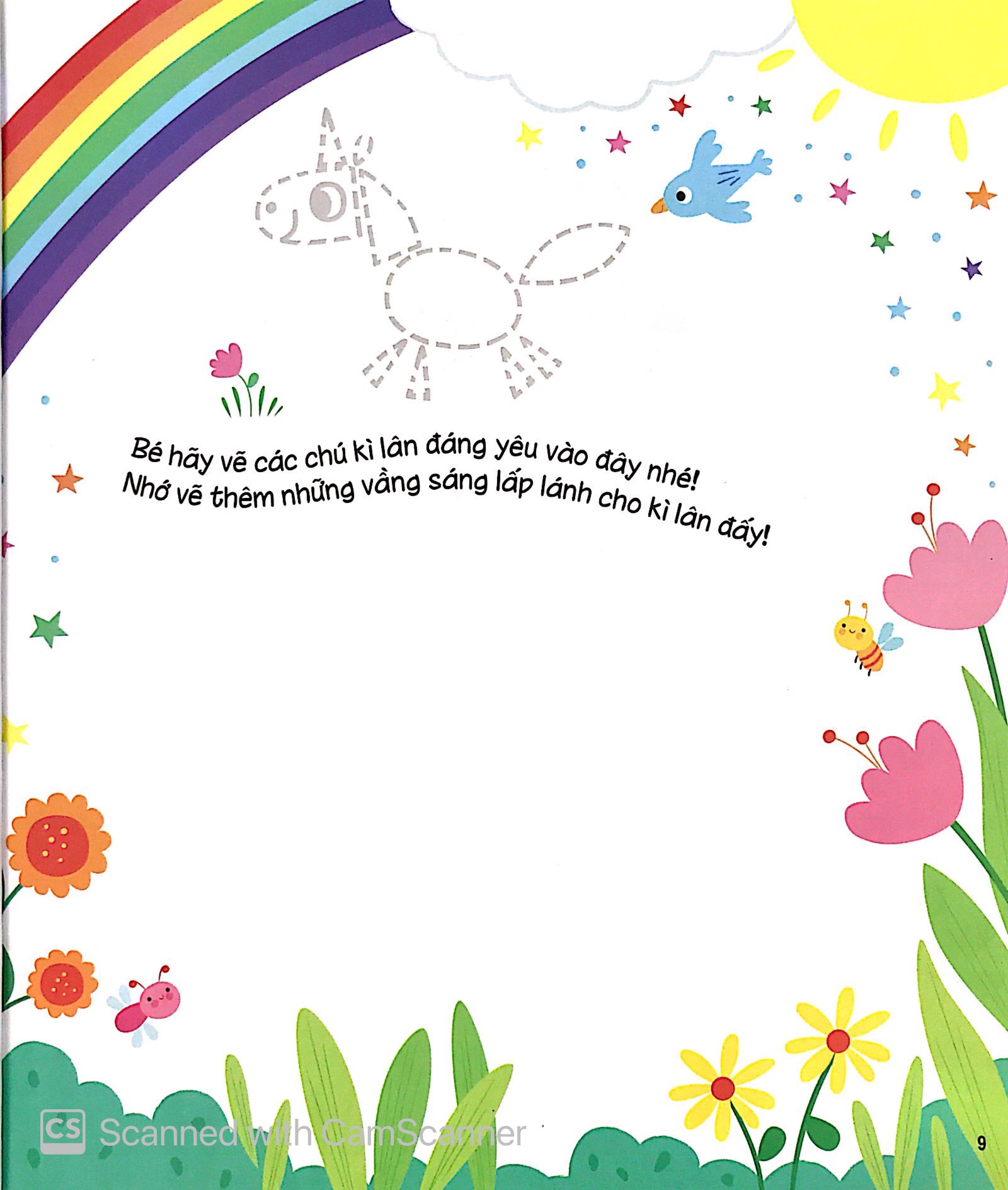 tập vẽ cùng các hình khối đơn giản - phát triển khả năng sáng tạo cho trẻ