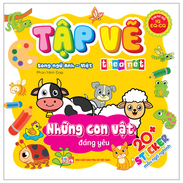 Tập Vẽ Theo Nét - Đồ Ăn Bé yêu Thích - Song Ngữ Anh-Việt