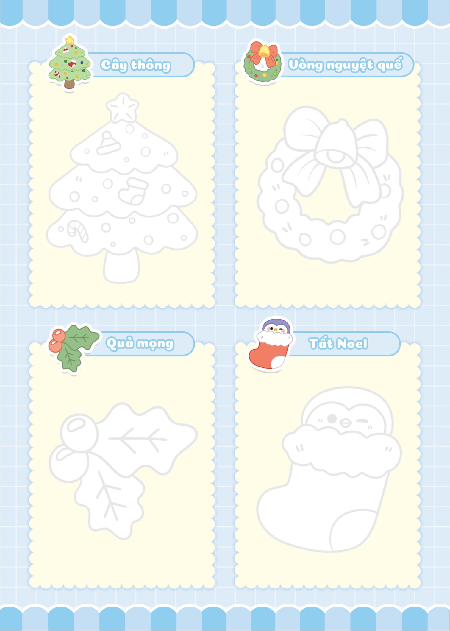 tập vẽ theo nét - lễ hội vui vẻ