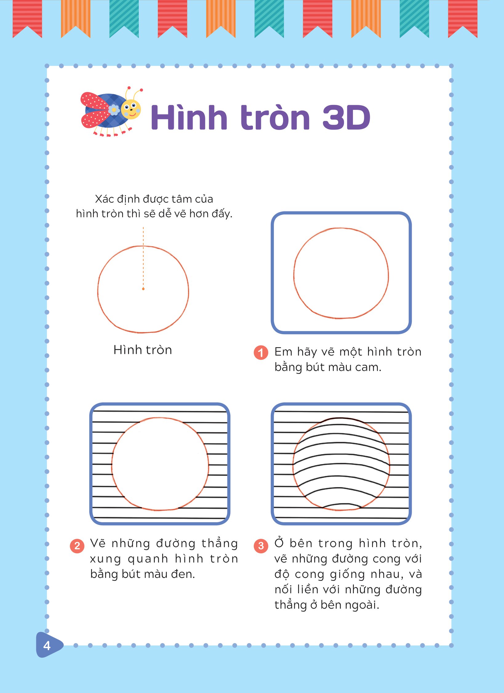 tập vẽ tranh 3d - khơi nguồn sáng tạo - cấp độ 1 - hình dạng cơ bản