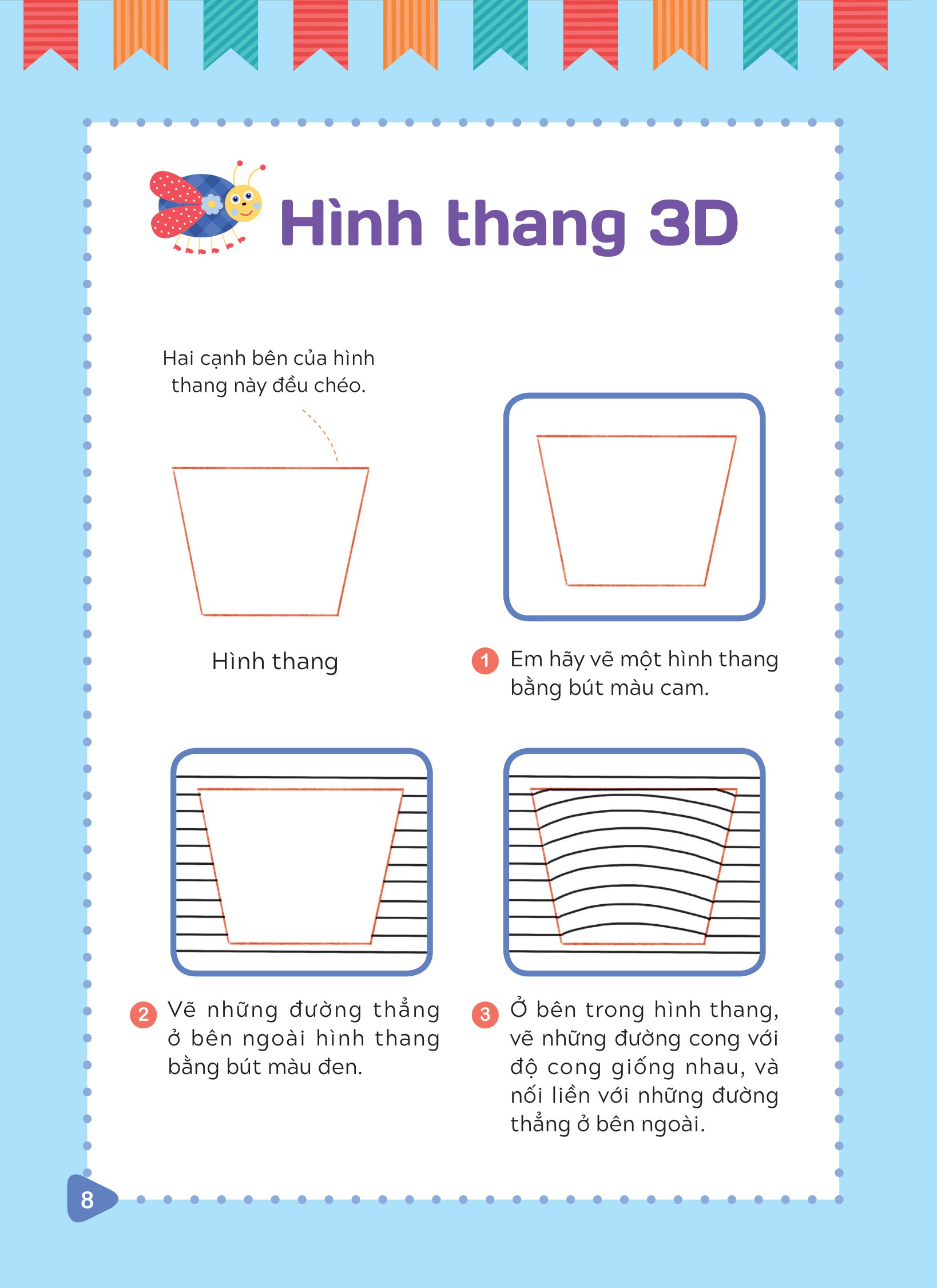 tập vẽ tranh 3d - khơi nguồn sáng tạo - cấp độ 1 - hình dạng cơ bản