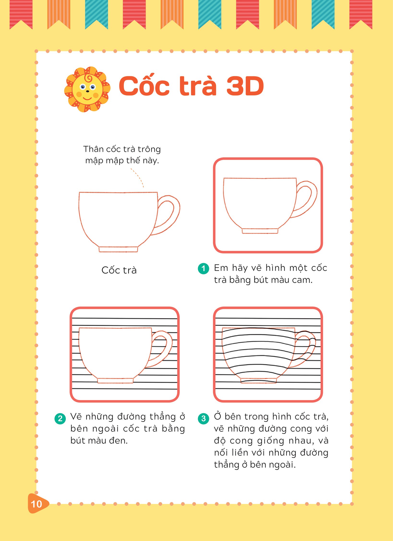 tập vẽ tranh 3d - khơi nguồn sáng tạo - cấp độ 2 - sự vật quanh em