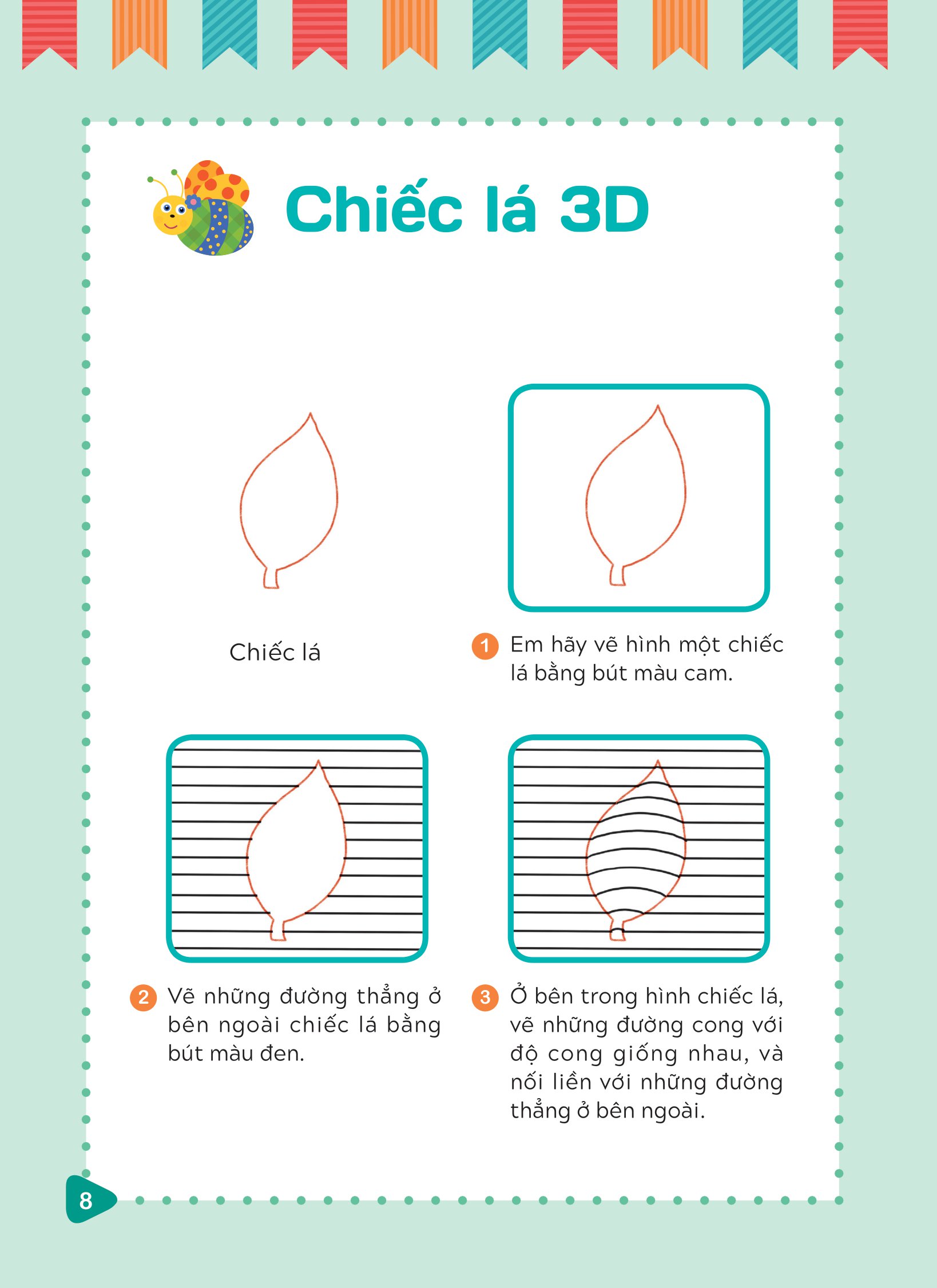 tập vẽ tranh 3d - khơi nguồn sáng tạo - cấp độ 3 - thực vật