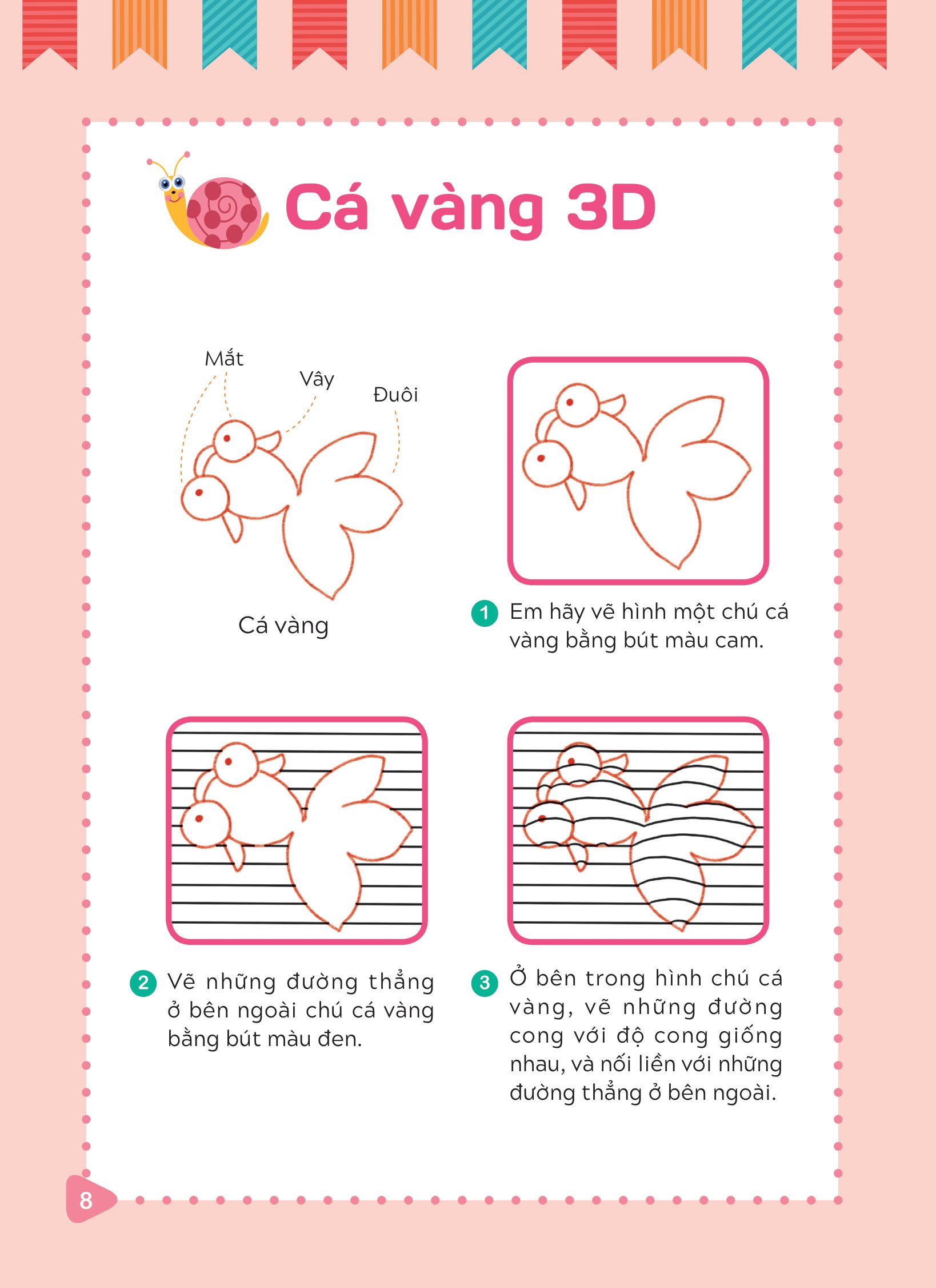 tập vẽ tranh 3d - khơi nguồn sáng tạo - cấp độ 4 - động vật