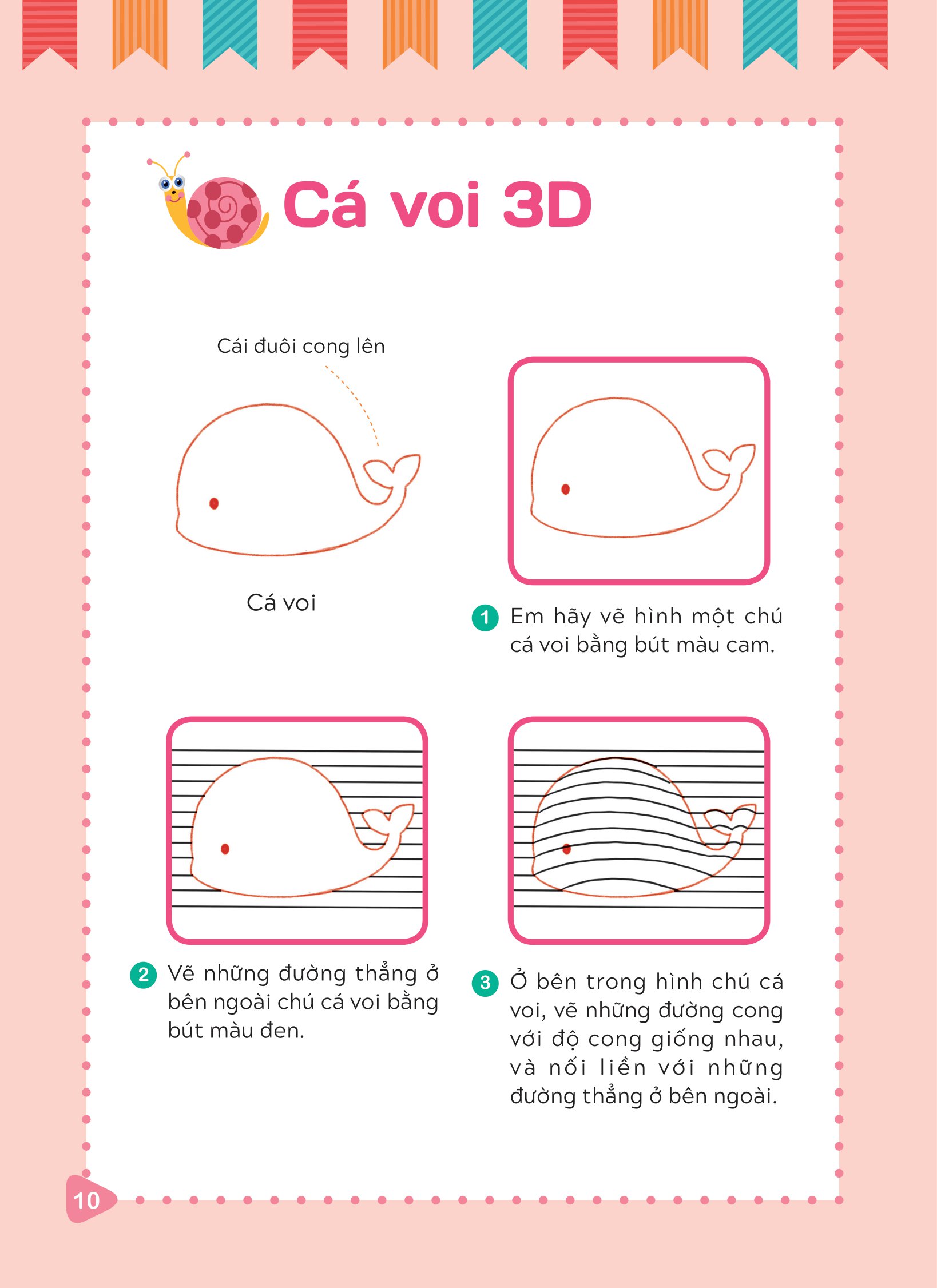 tập vẽ tranh 3d - khơi nguồn sáng tạo - cấp độ 4 - động vật