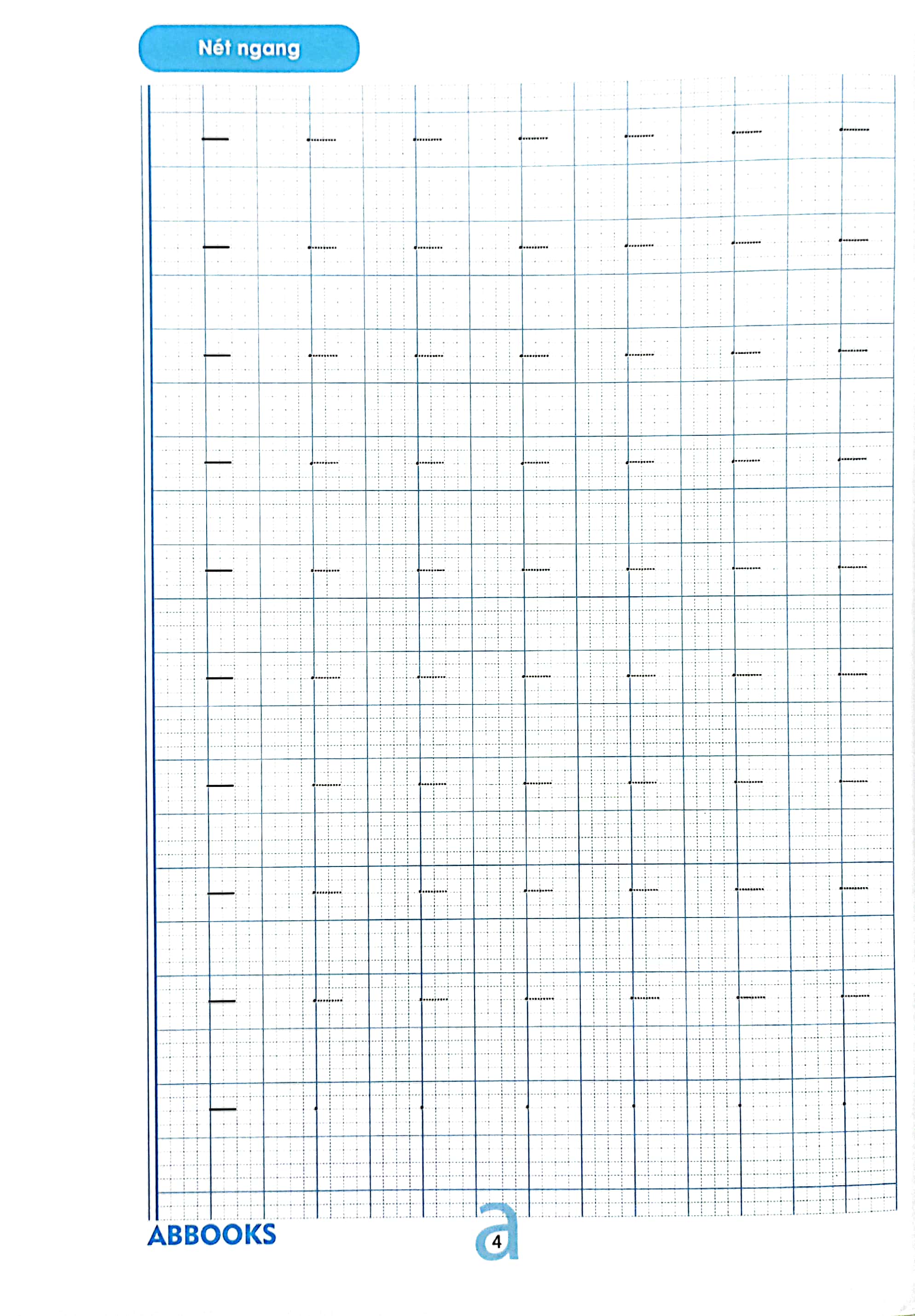 tập viết các nét cơ bản