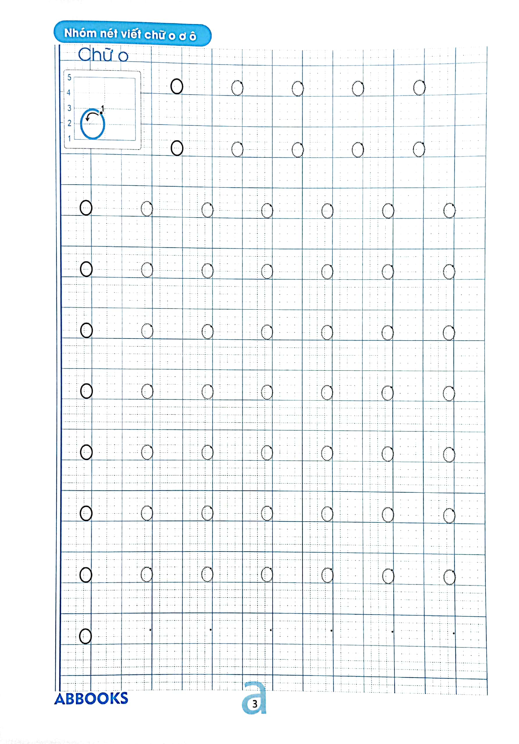 tập viết chữ cái viết thường