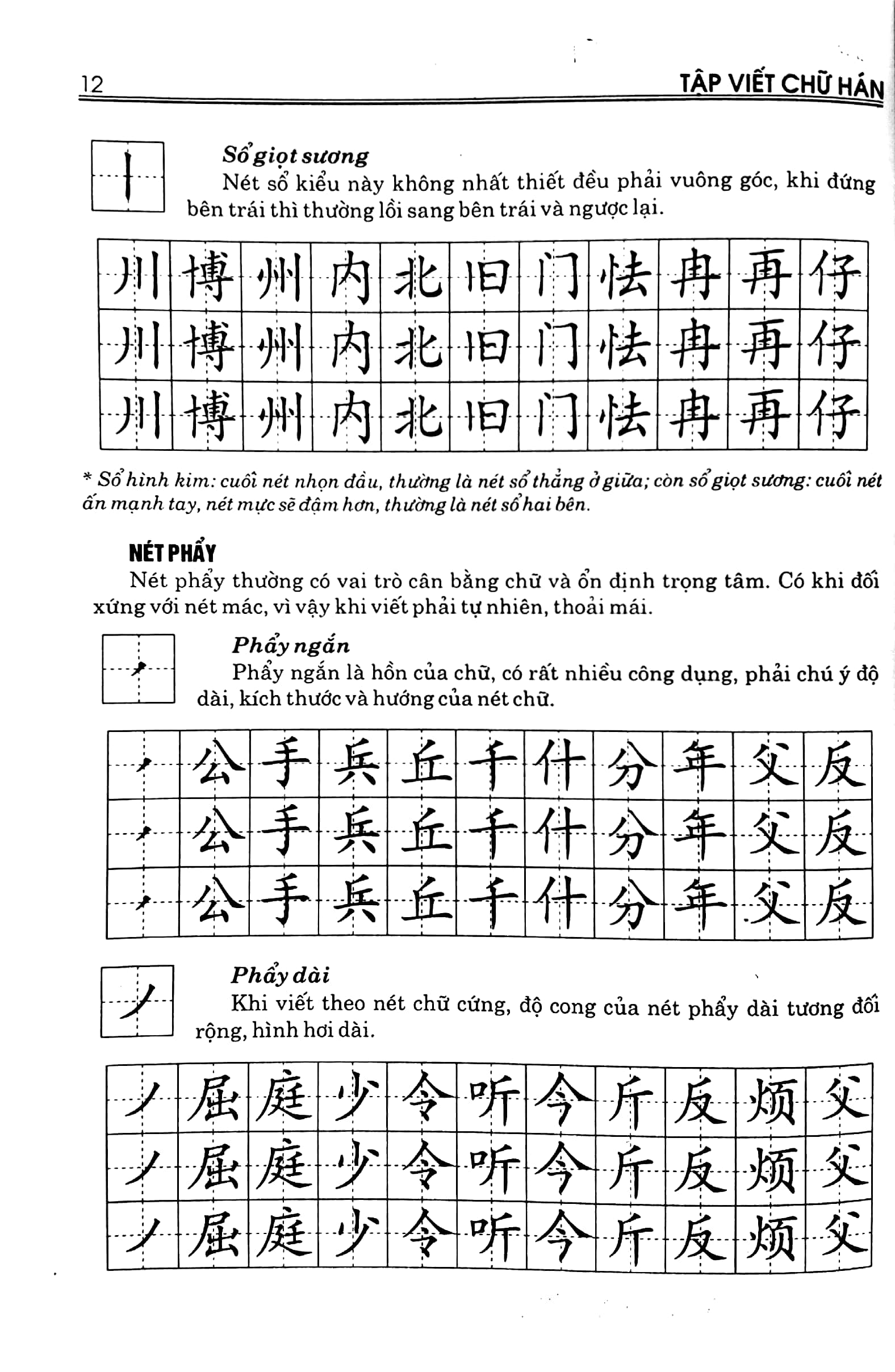 tập viết chữ hán