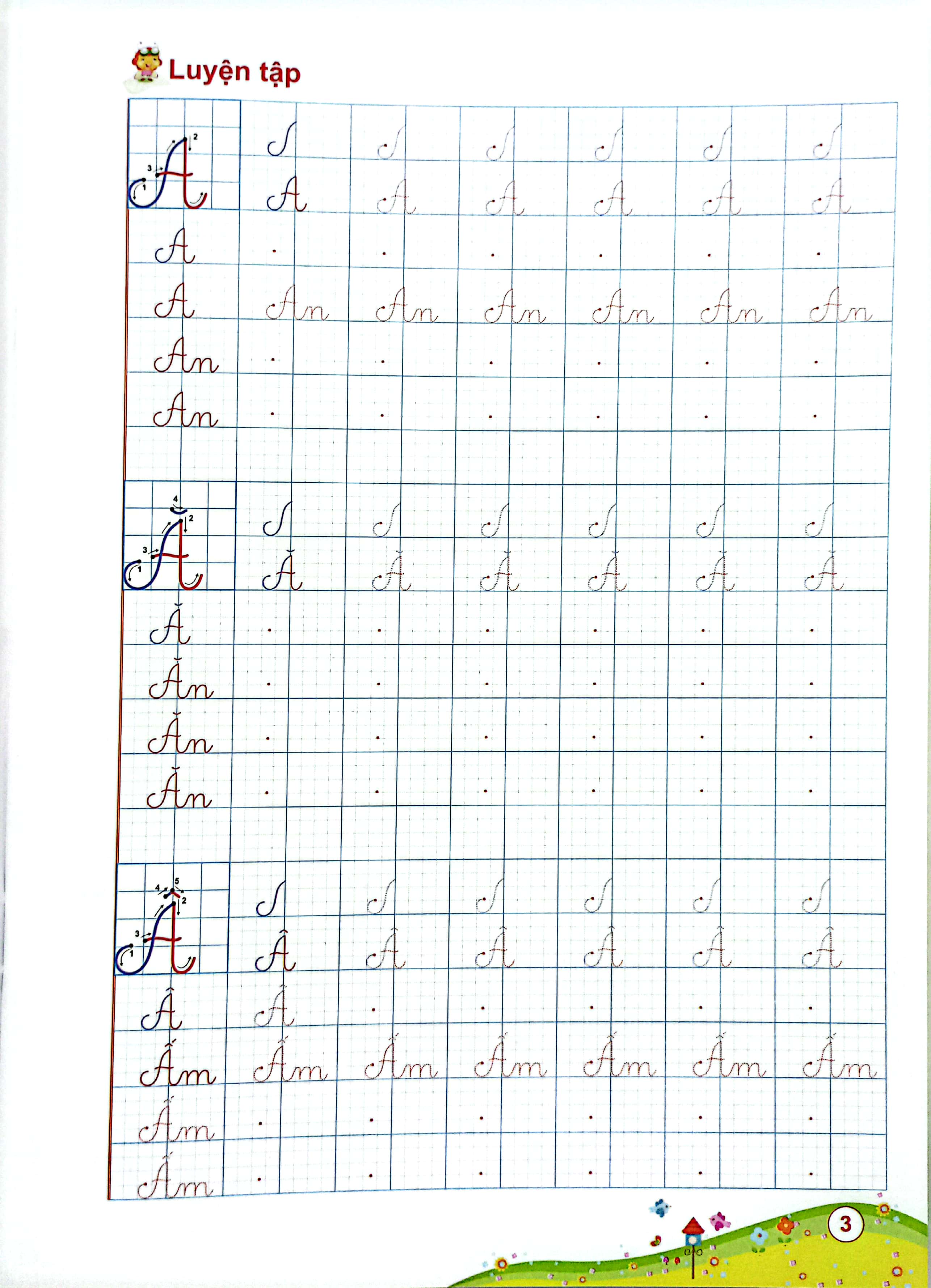 tập viết chữ hoa cỡ nhỏ, theo nhóm (dành cho học sinh tiểu học)(tái bản 2023)