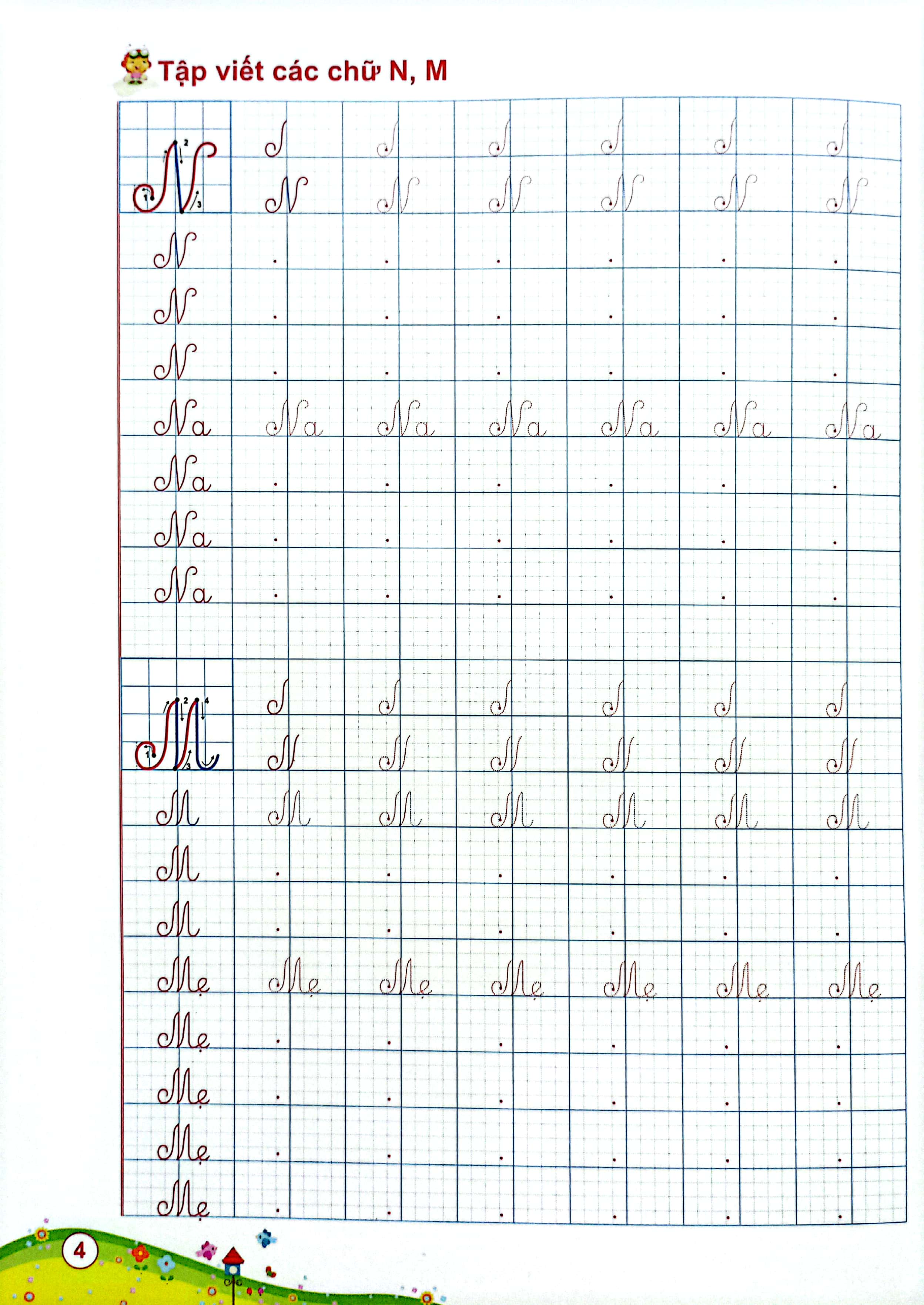 tập viết chữ hoa cỡ nhỏ, theo nhóm (dành cho học sinh tiểu học)(tái bản 2023)