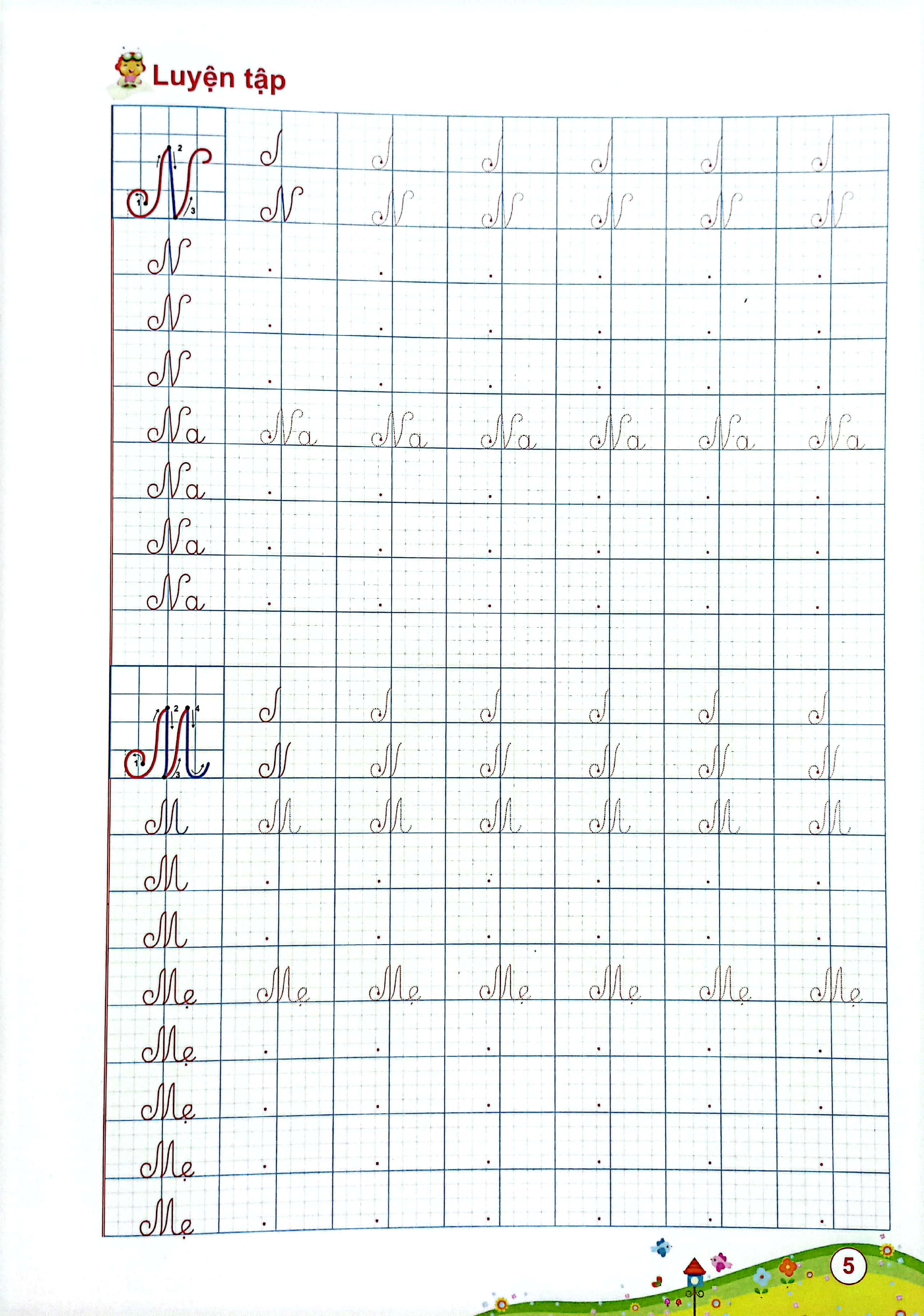 tập viết chữ hoa cỡ nhỏ, theo nhóm (dành cho học sinh tiểu học)(tái bản 2023)