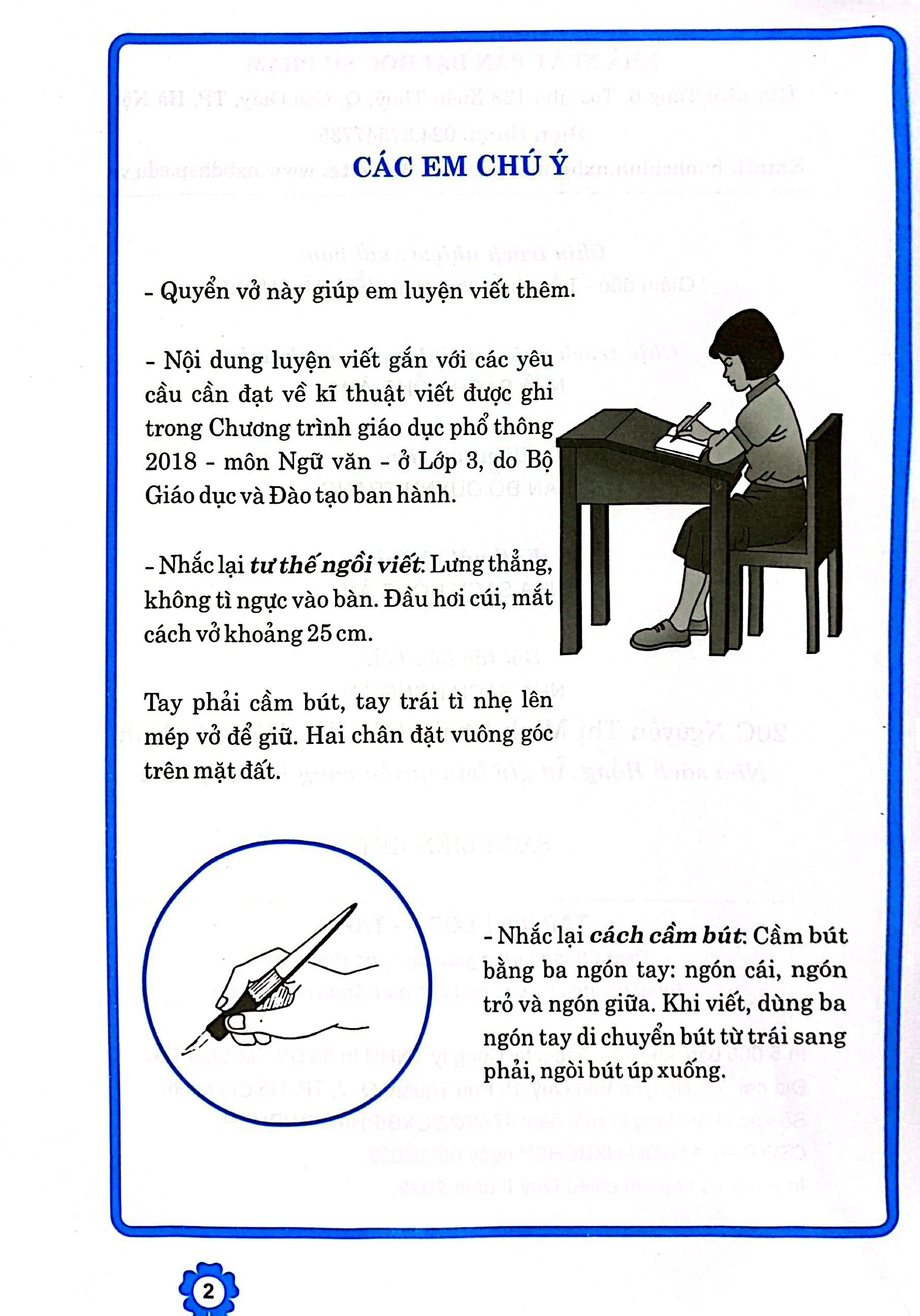 tập viết lớp 3 - tập 2 (dùng chung cho các bộ sgk hiện hành)
