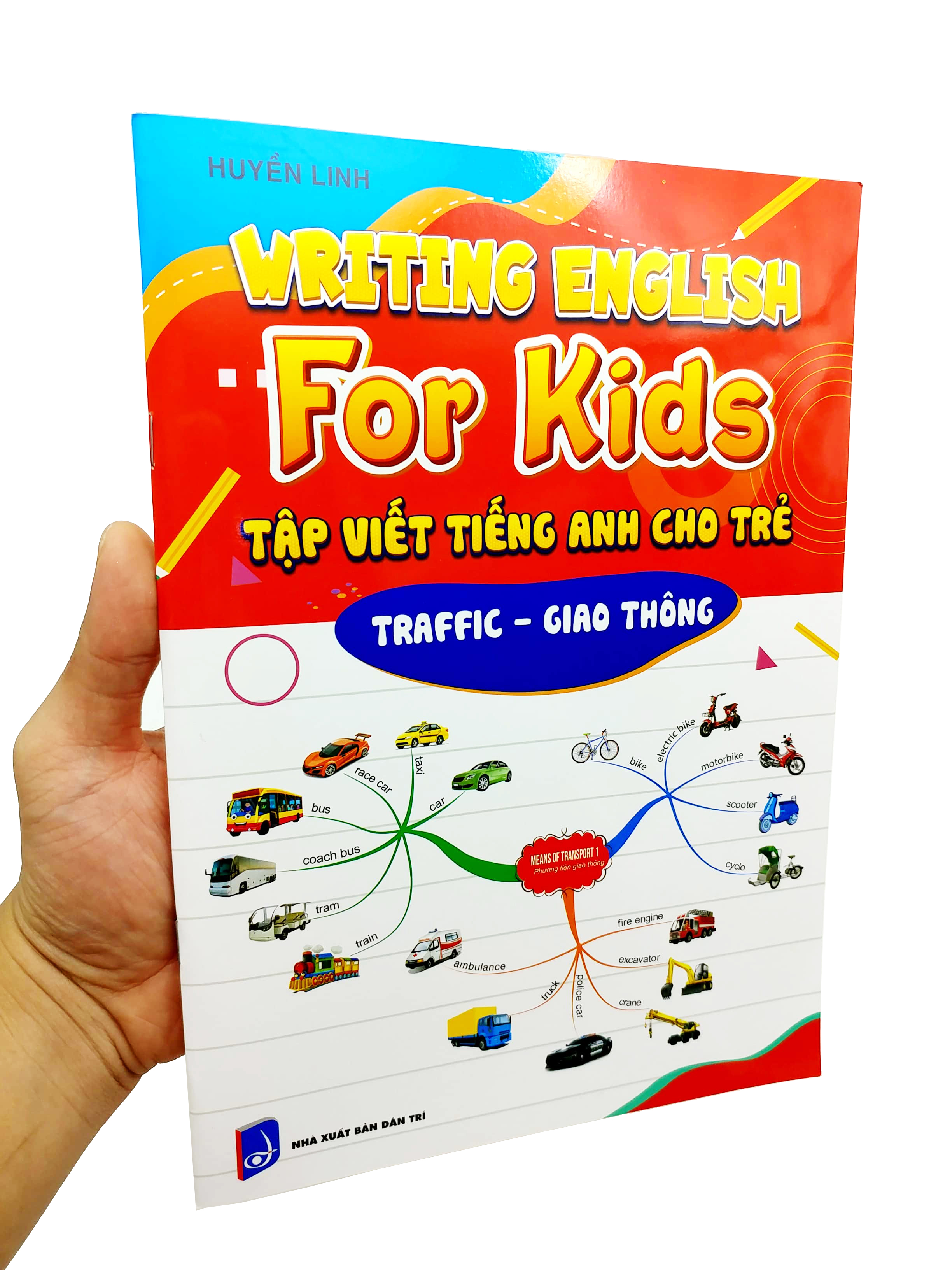 tập viết tiếng anh cho trẻ - giao thông