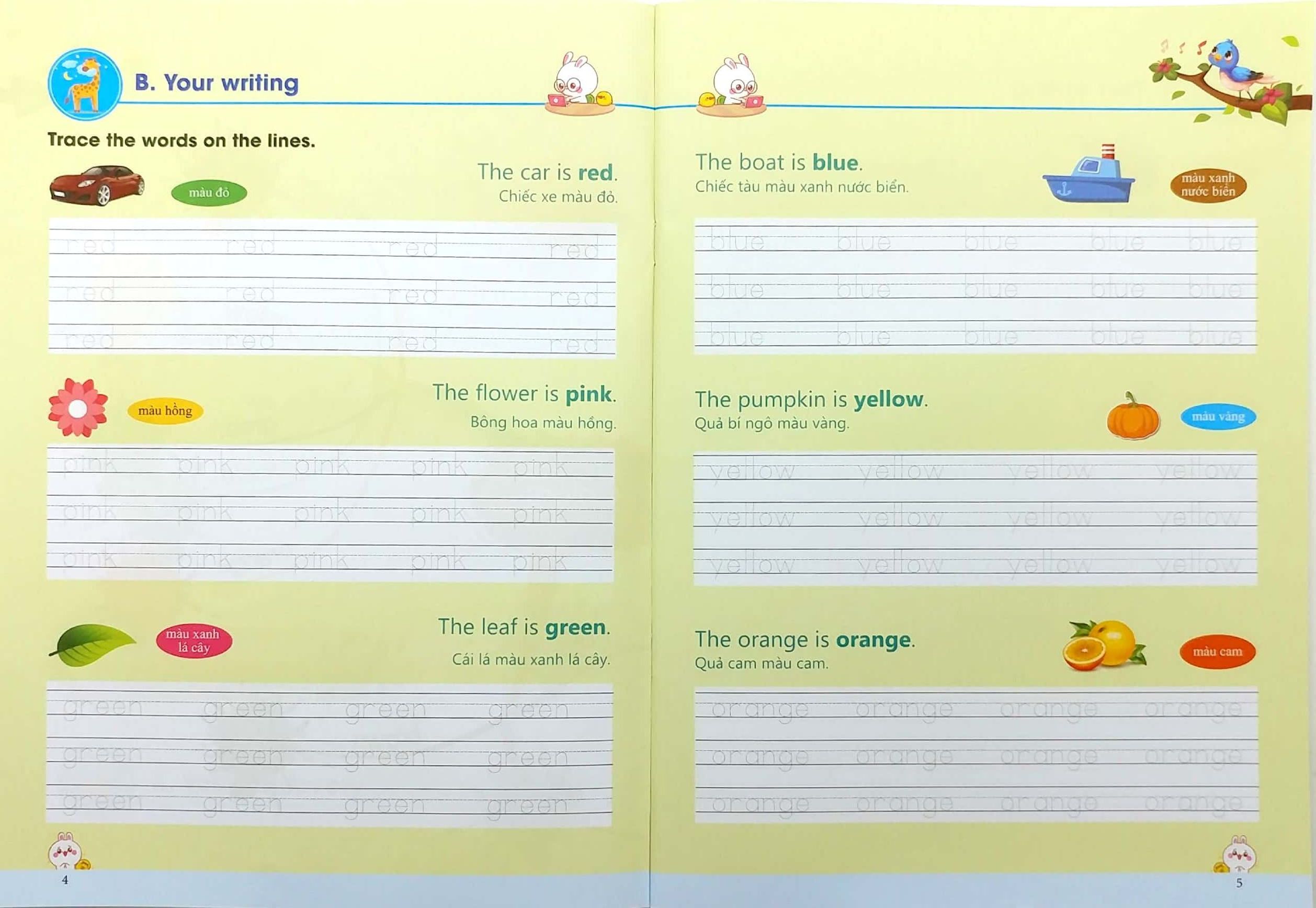 tập viết tiếng anh cho trẻ - khám phá