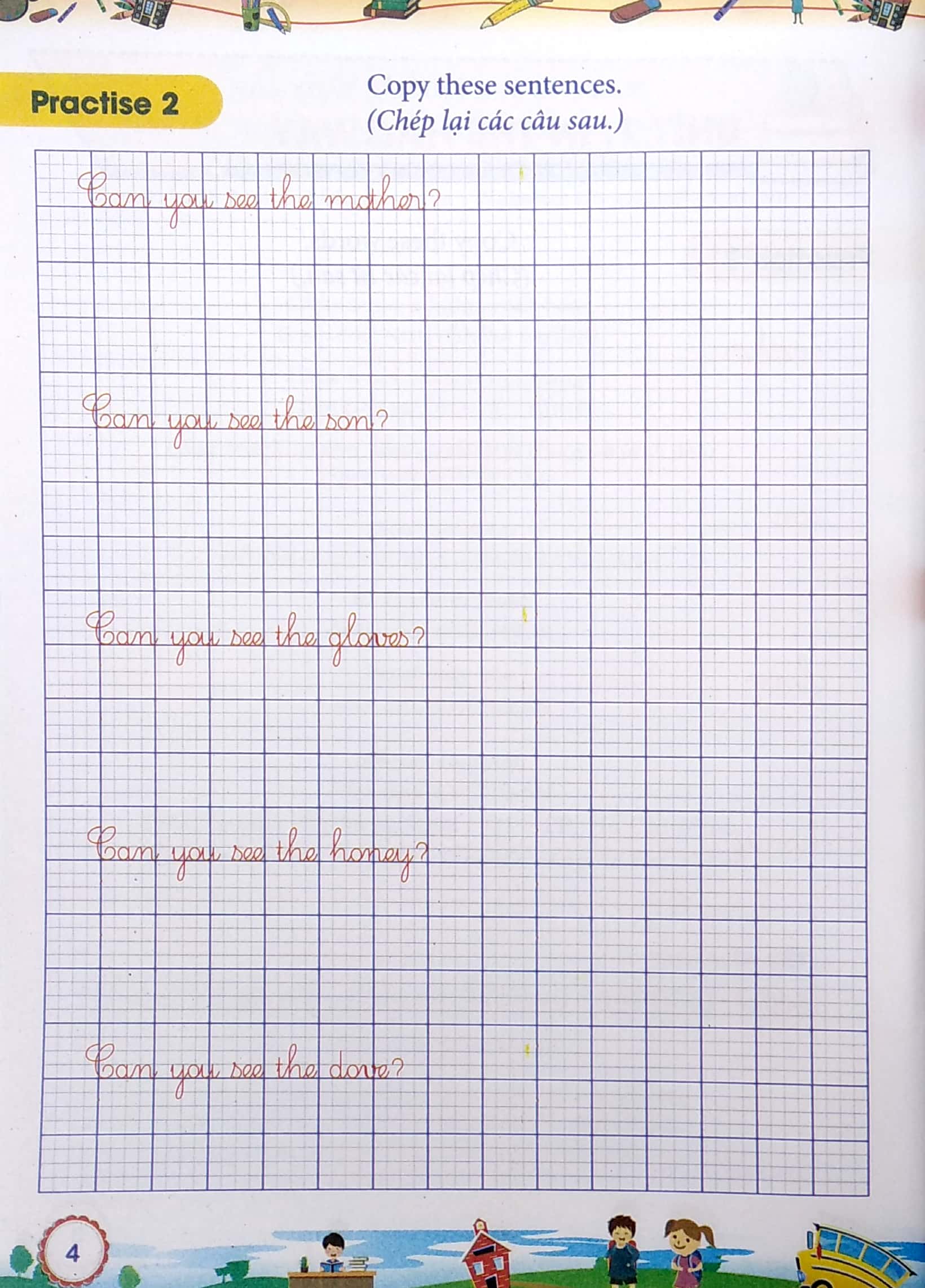 tập viết tiếng anh trong trường tiểu học - tập viết tiếng anh lớp 2 (biên soạn theo chương trình giáo dục phổ thông mới)