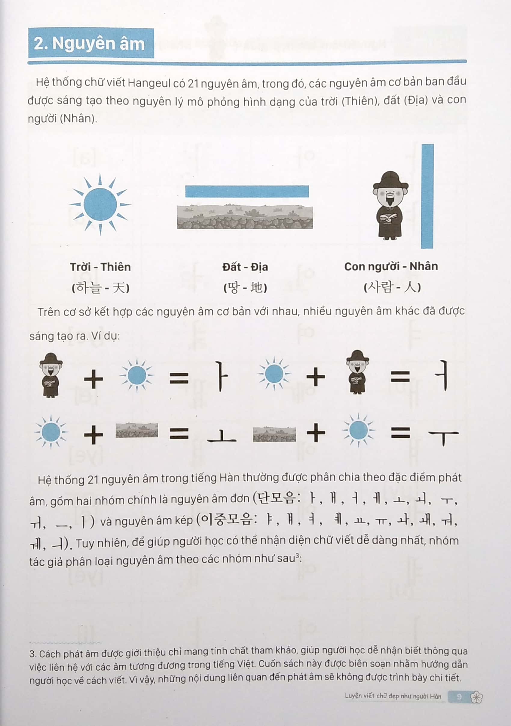 tập viết tiếng hàn - luyện viết chữ đẹp như người hàn