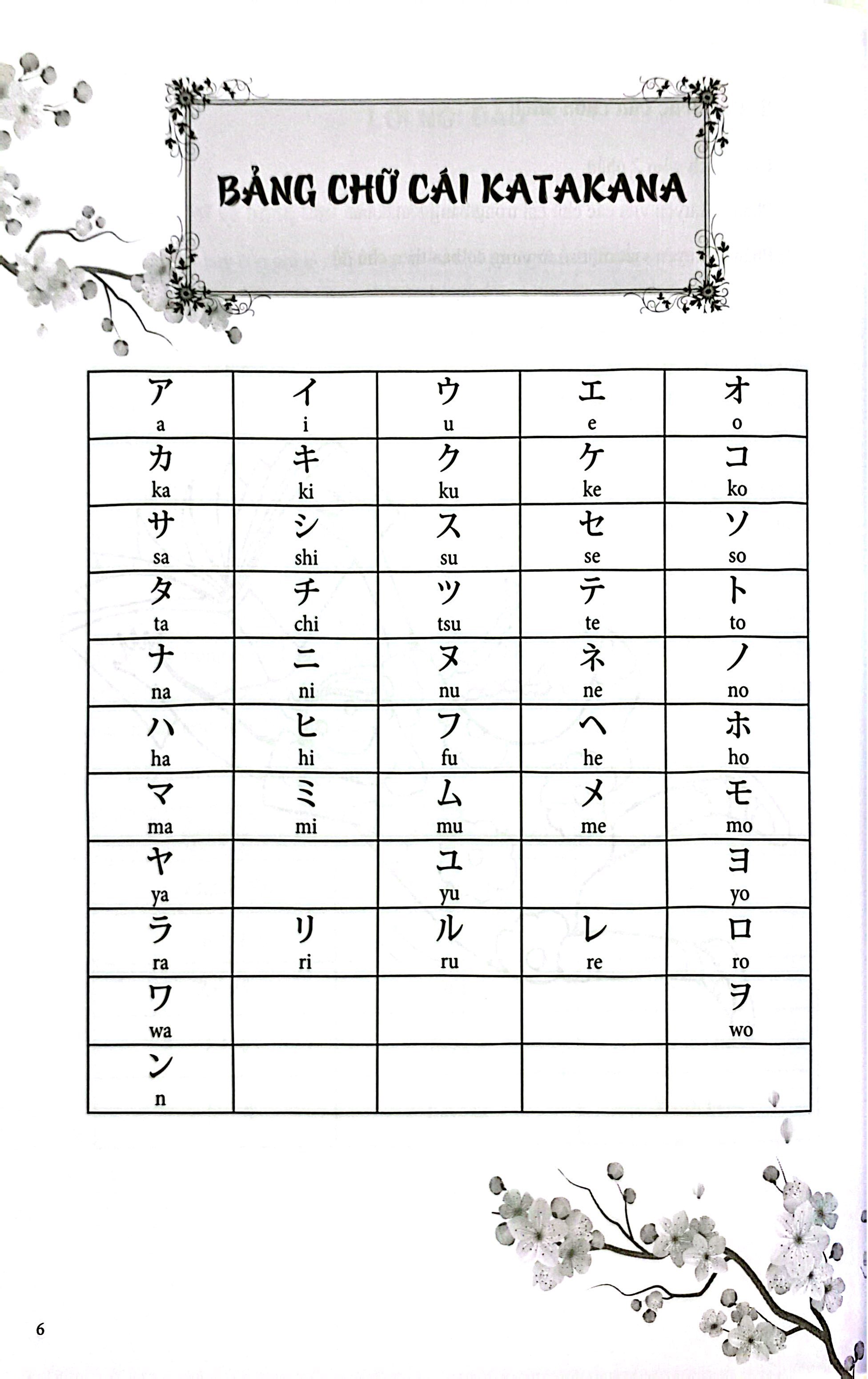Tap Viet Tieng Nhat Bang Chu Cai Katakana (Tai Ban 2025)
