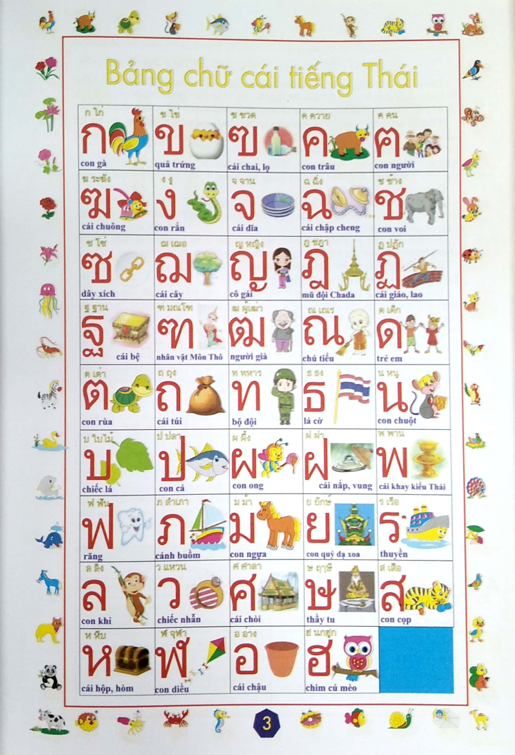 tập viết tiếng thái