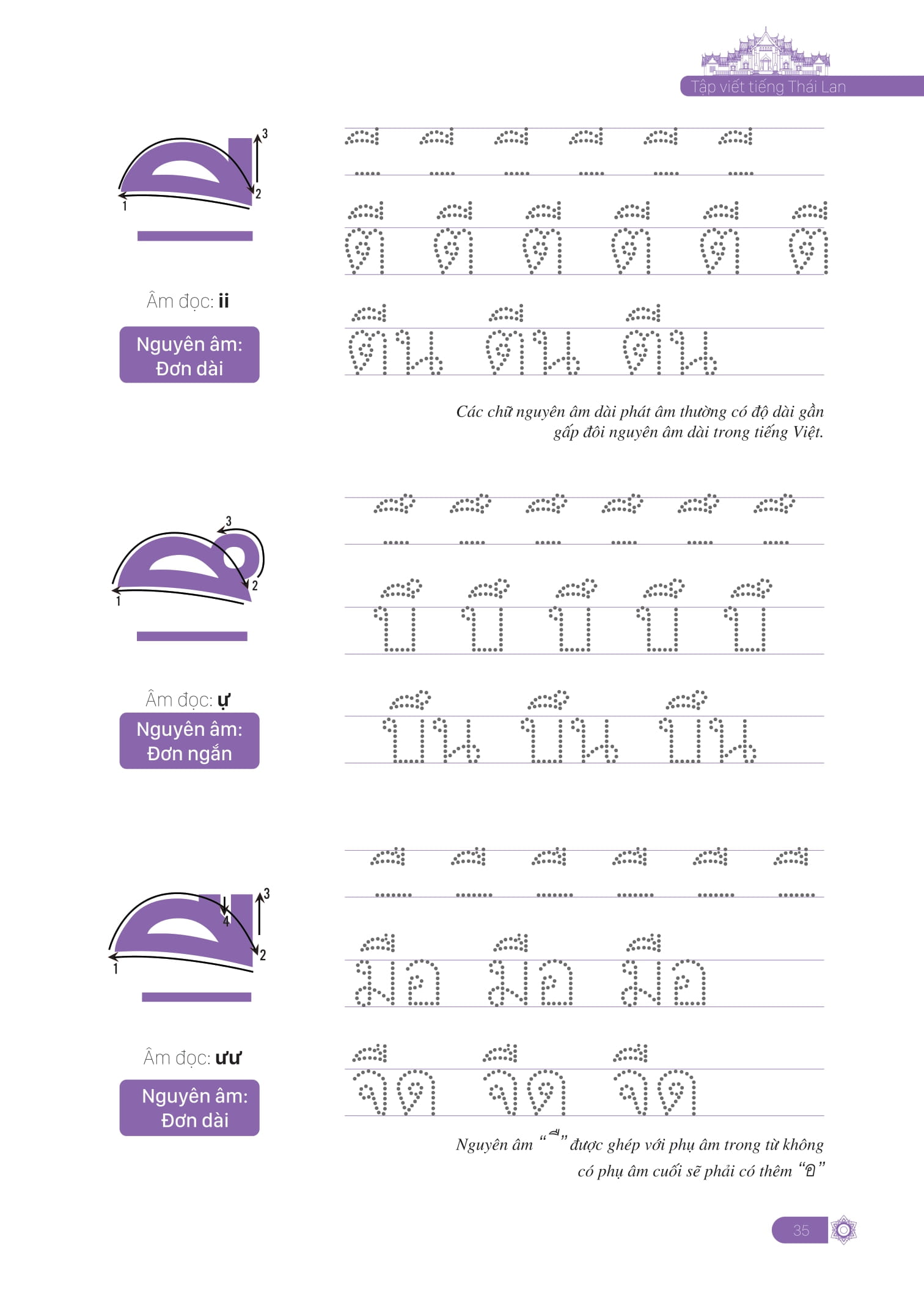 tập viết tiếng thái lan cho người mới bắt đầu