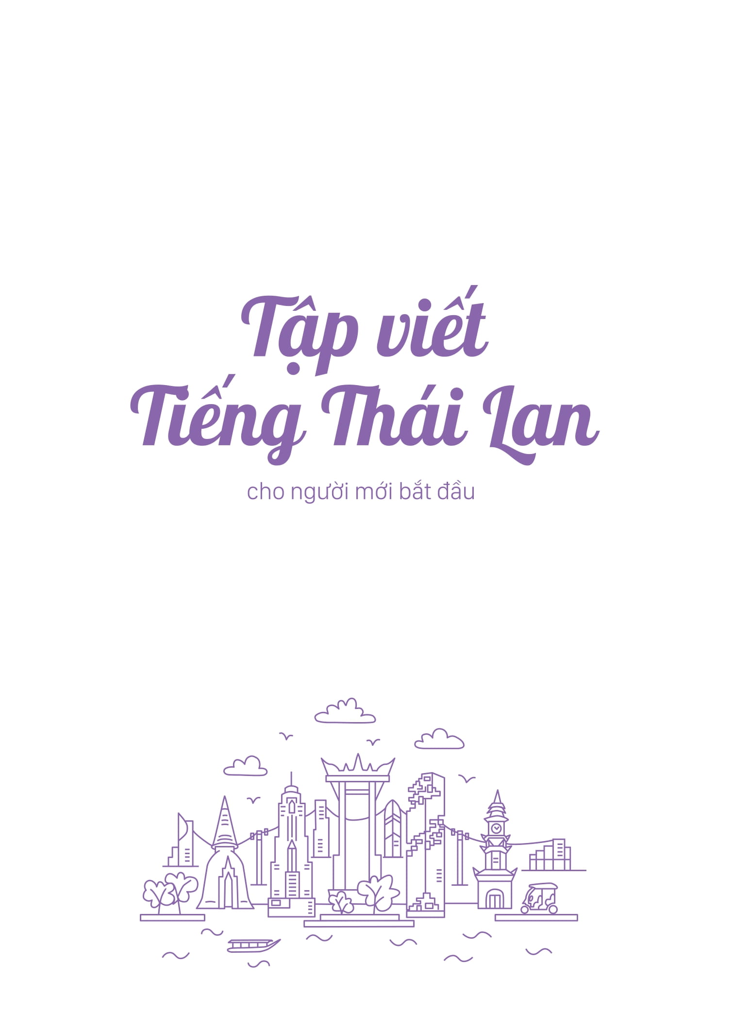 tập viết tiếng thái lan cho người mới bắt đầu