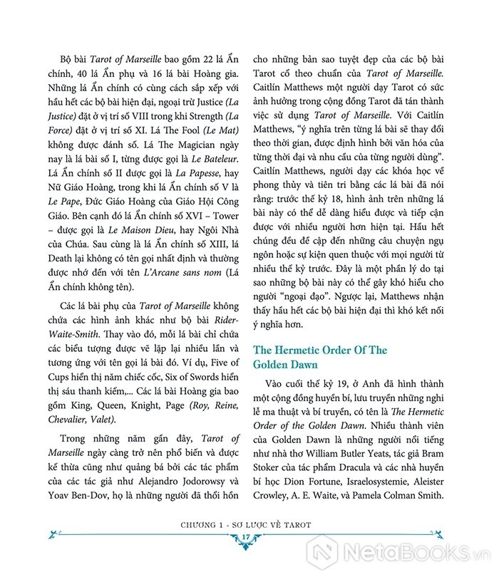 tarot toàn thư - đọc vận mệnh qua những lá bài