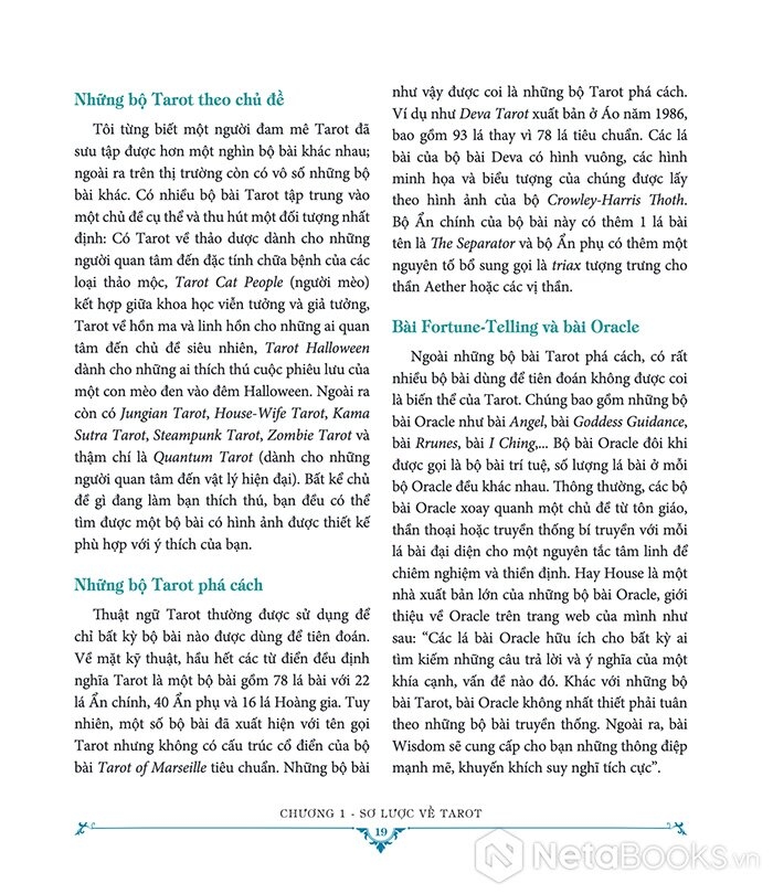 tarot toàn thư - đọc vận mệnh qua những lá bài