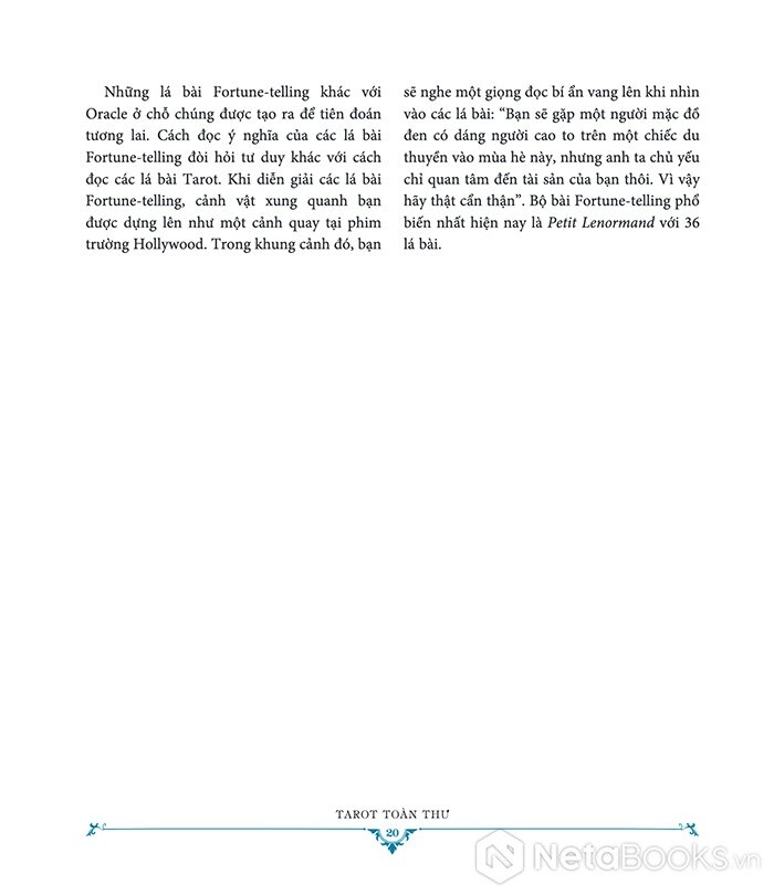 tarot toàn thư - đọc vận mệnh qua những lá bài