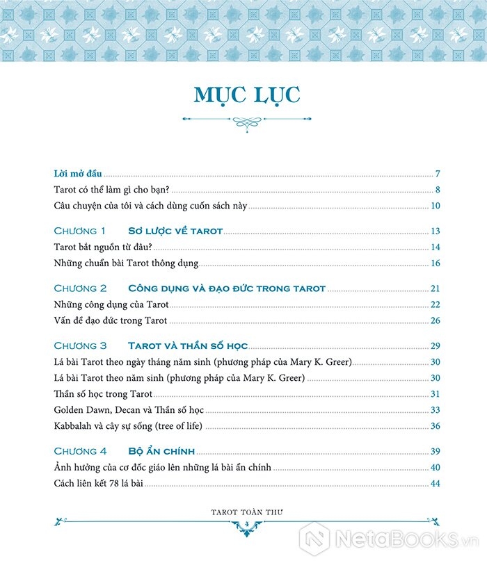 tarot toàn thư - đọc vận mệnh qua những lá bài