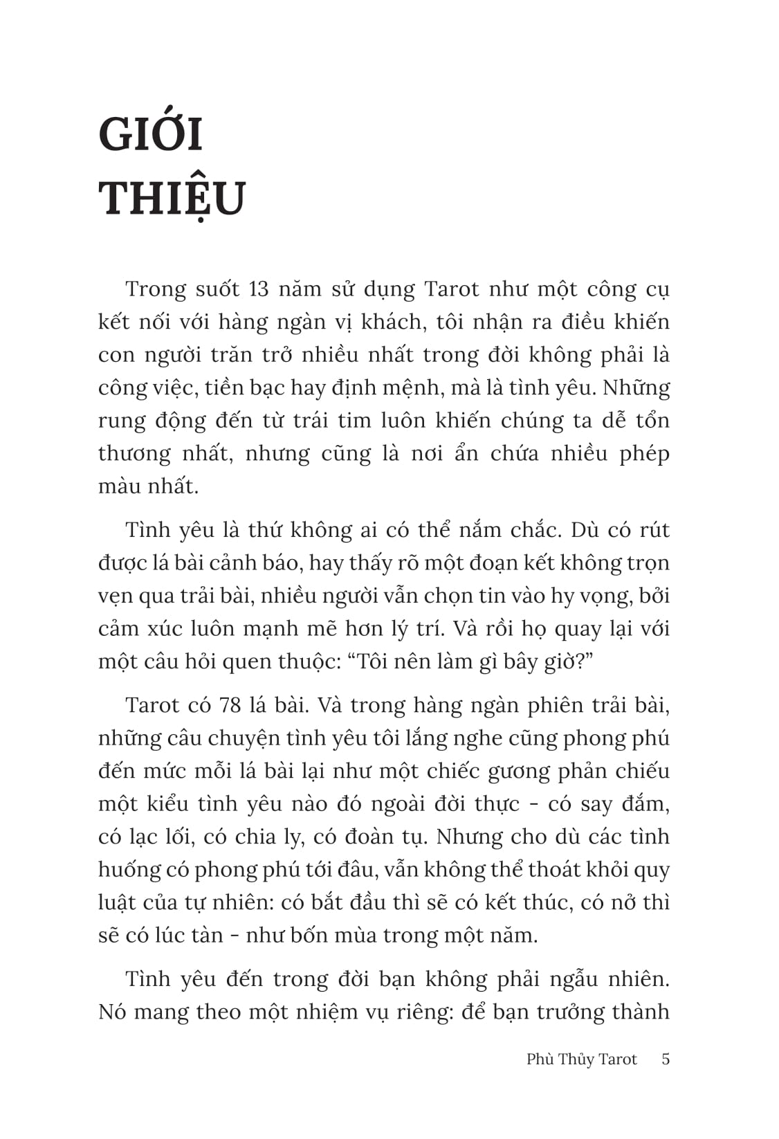 Tarot Va Cac Cau Chuyen Tinh Yeu Co That