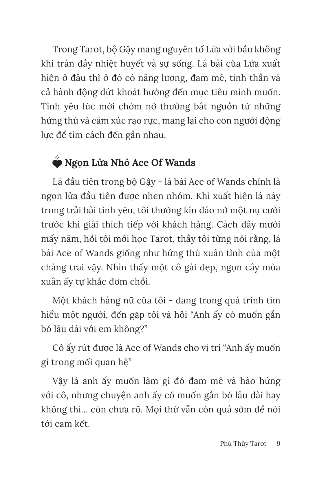 Tarot Va Cac Cau Chuyen Tinh Yeu Co That