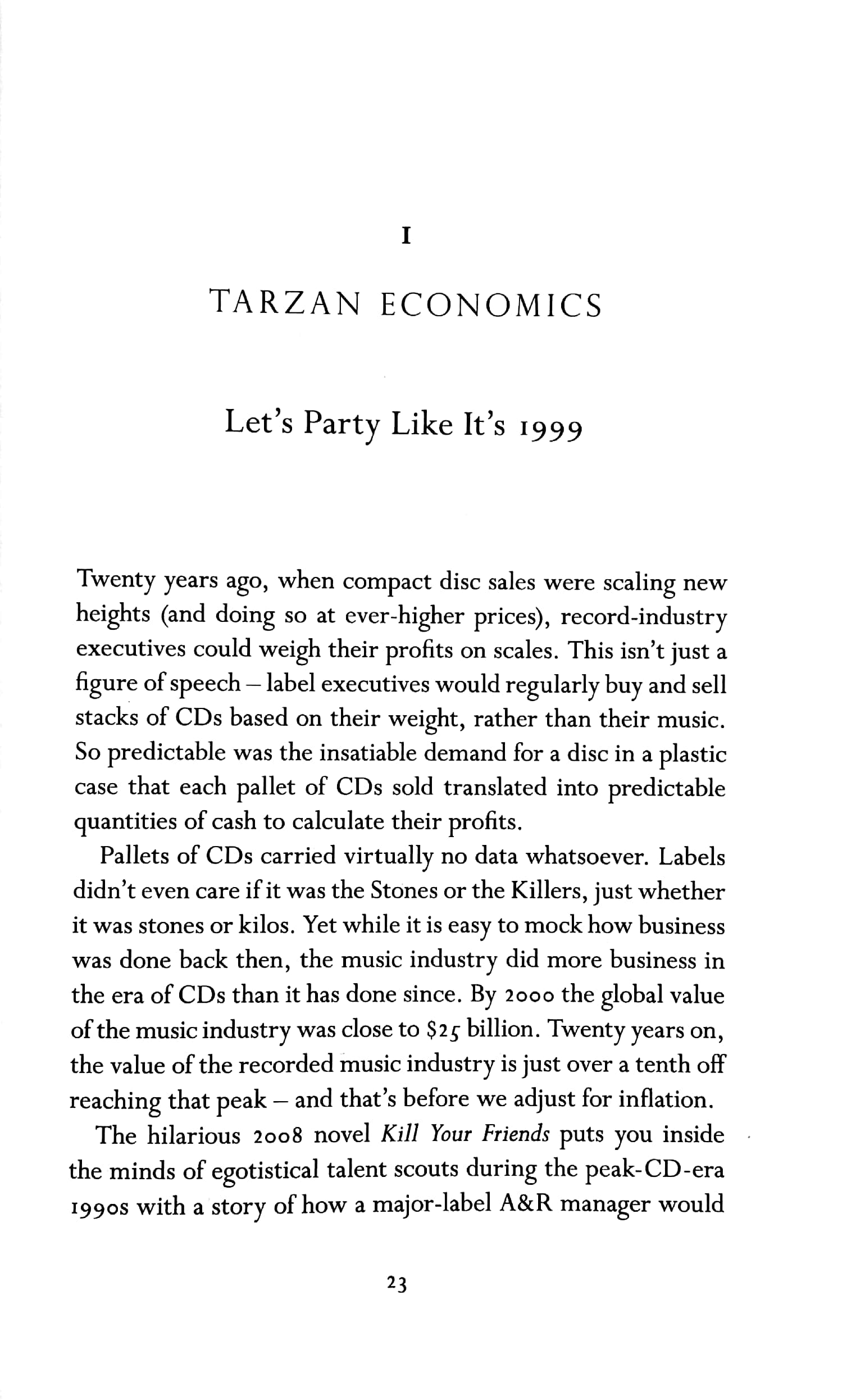 tarzan economics