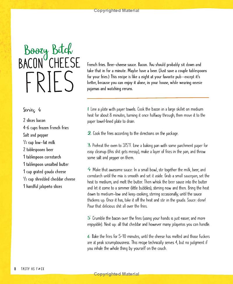 tasty as f*ck: easy recipes for when you're really f*cking hungry