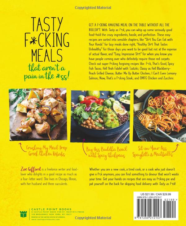 tasty as f*ck: easy recipes for when you're really f*cking hungry