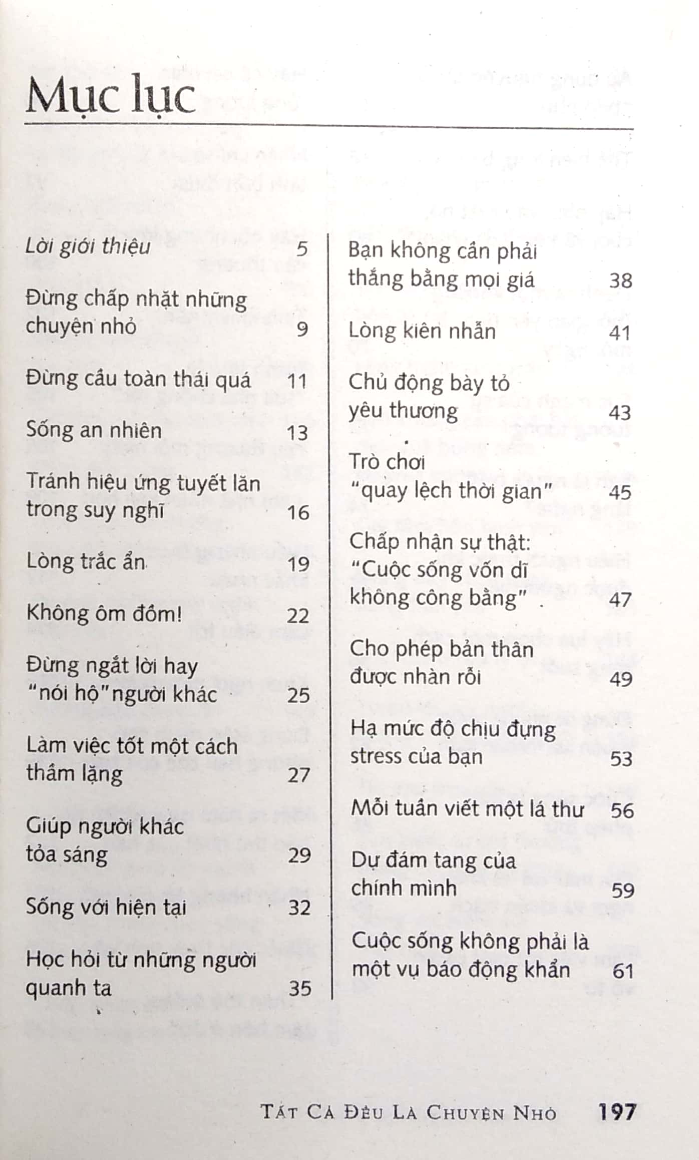 tất cả đều là chuyện nhỏ (khổ nhỏ) - tái bản 2020