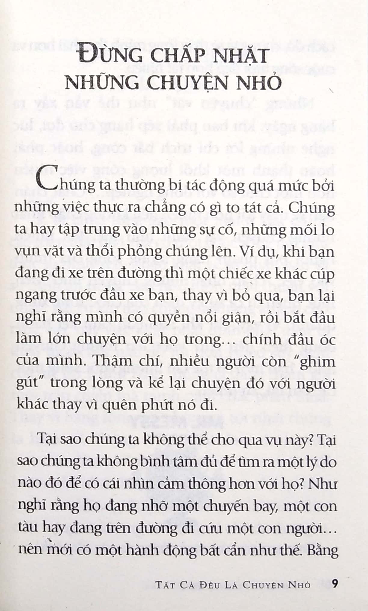 tất cả đều là chuyện nhỏ (khổ nhỏ) - tái bản 2020