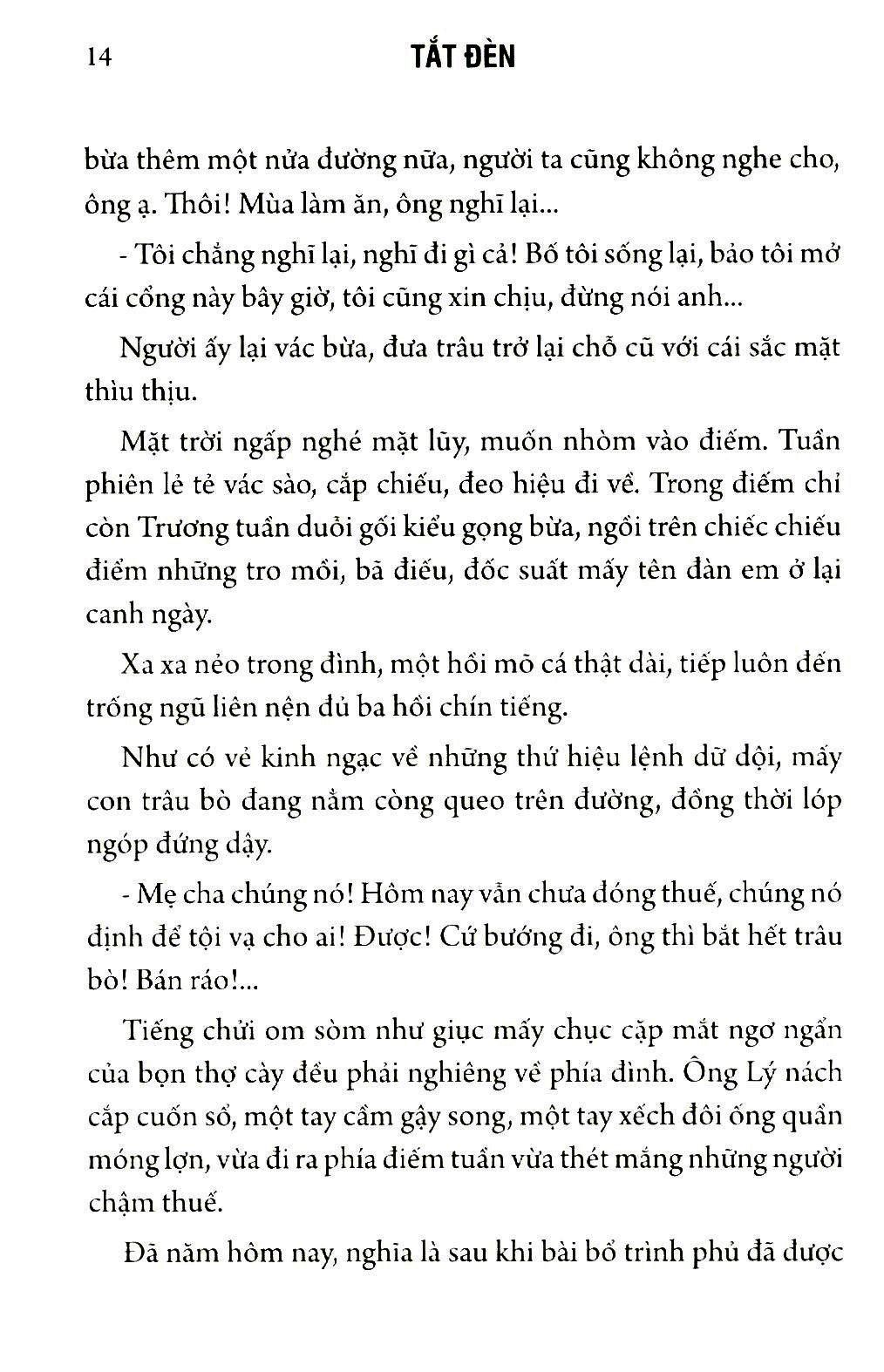 tắt đèn (tái bản 2020)