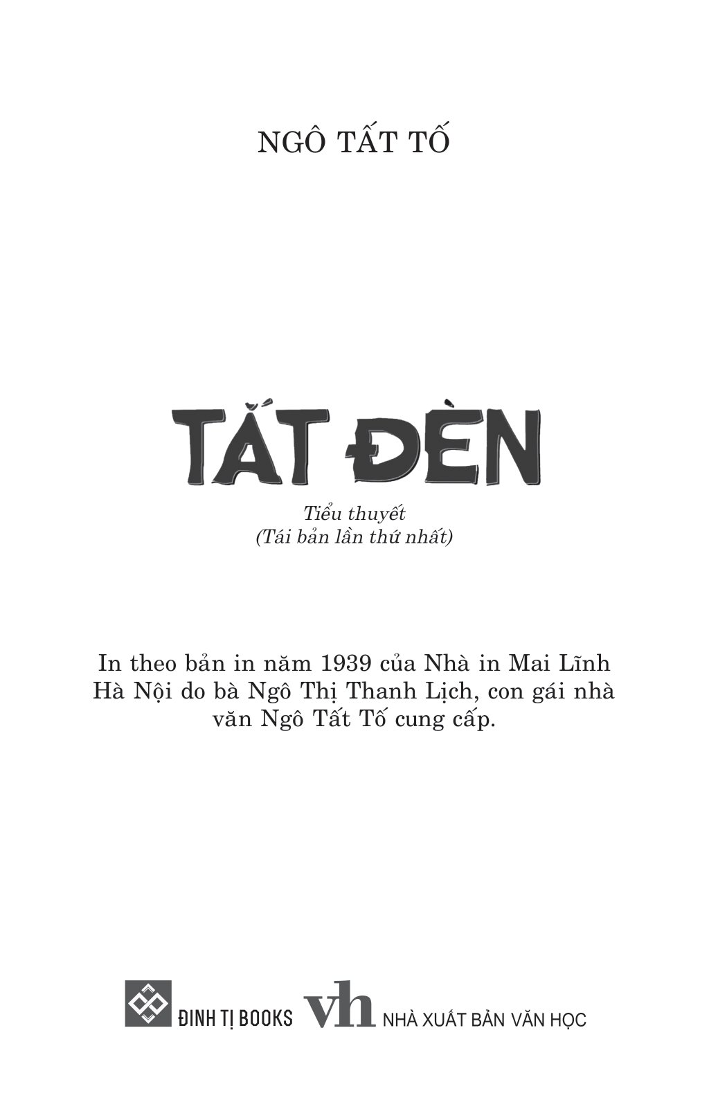 tắt đèn (tái bản 2024)
