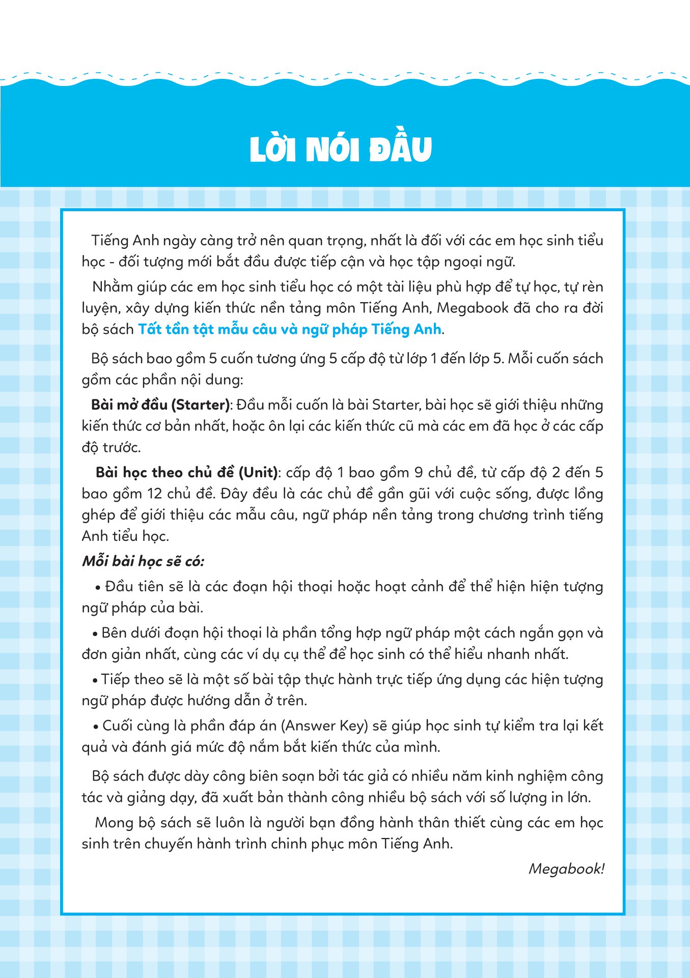 tất tần tật mẫu câu và ngữ pháp tiếng anh lớp 1