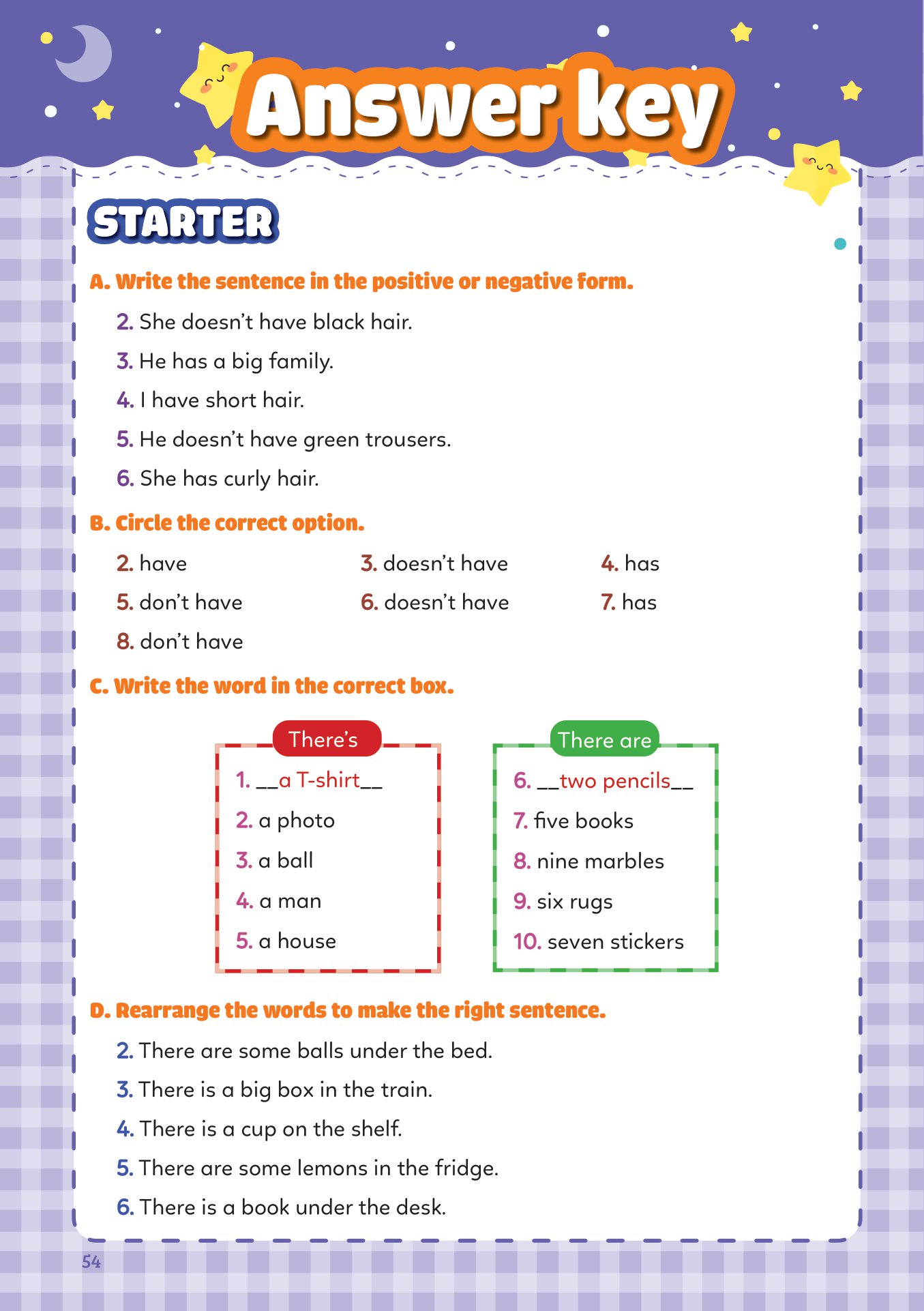 tất tần tật mẫu câu và ngữ pháp tiếng anh lớp 3