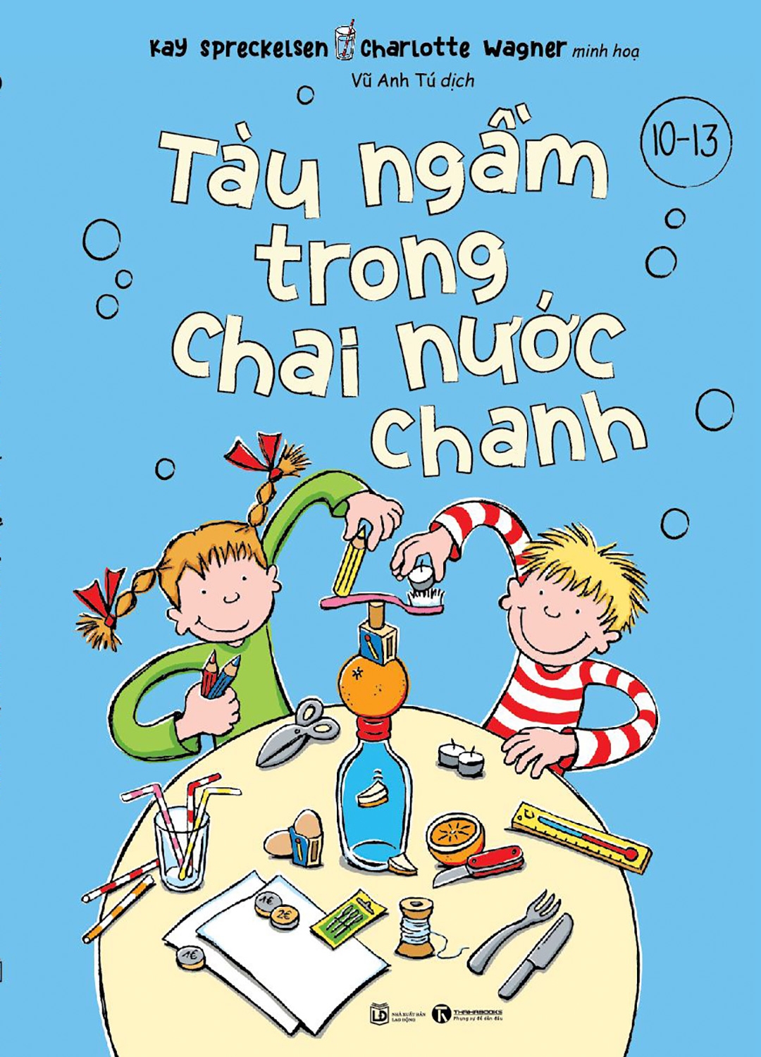 tàu ngầm trong chai nước chanh