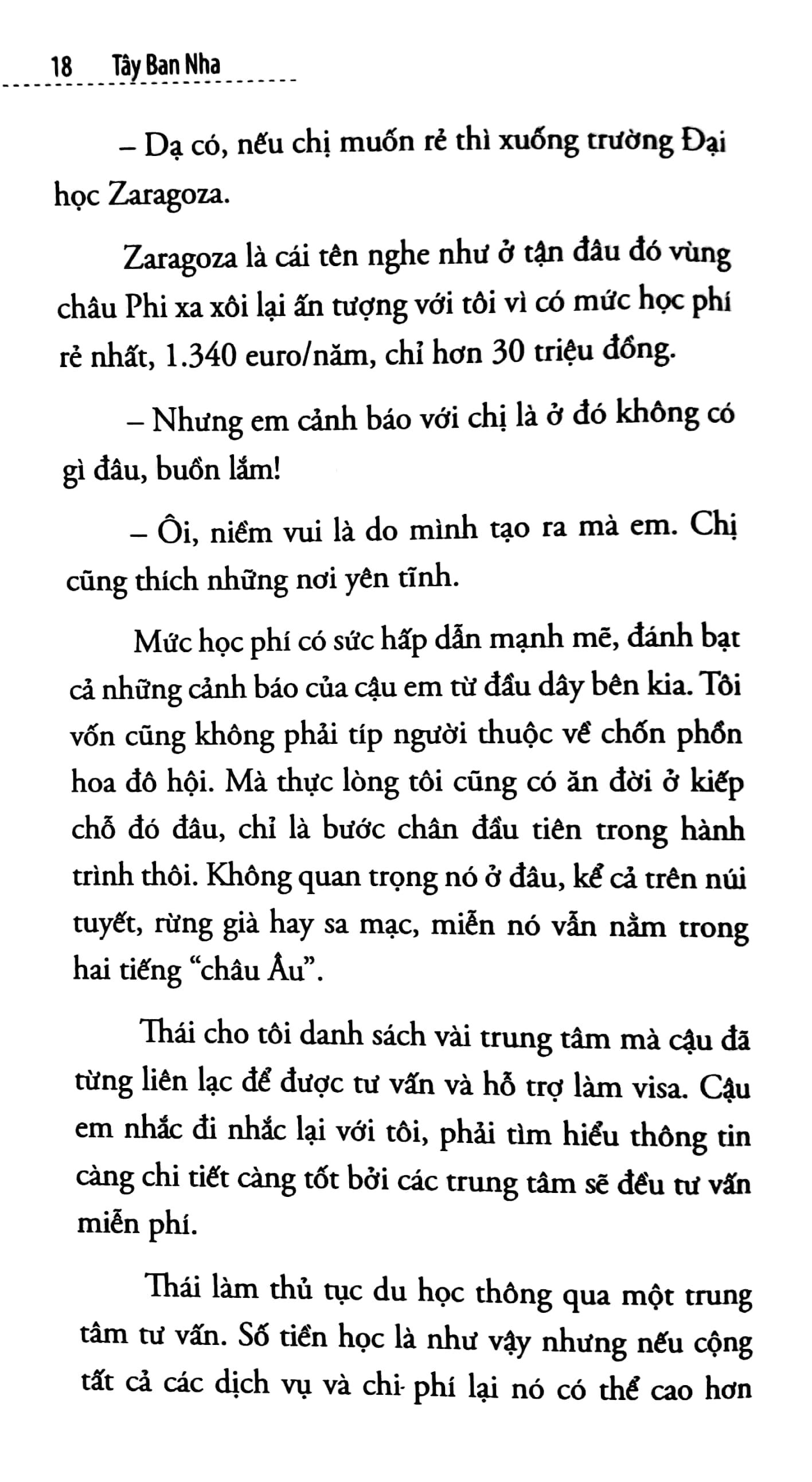 tây ban nha - hành trình không ngôn ngữ