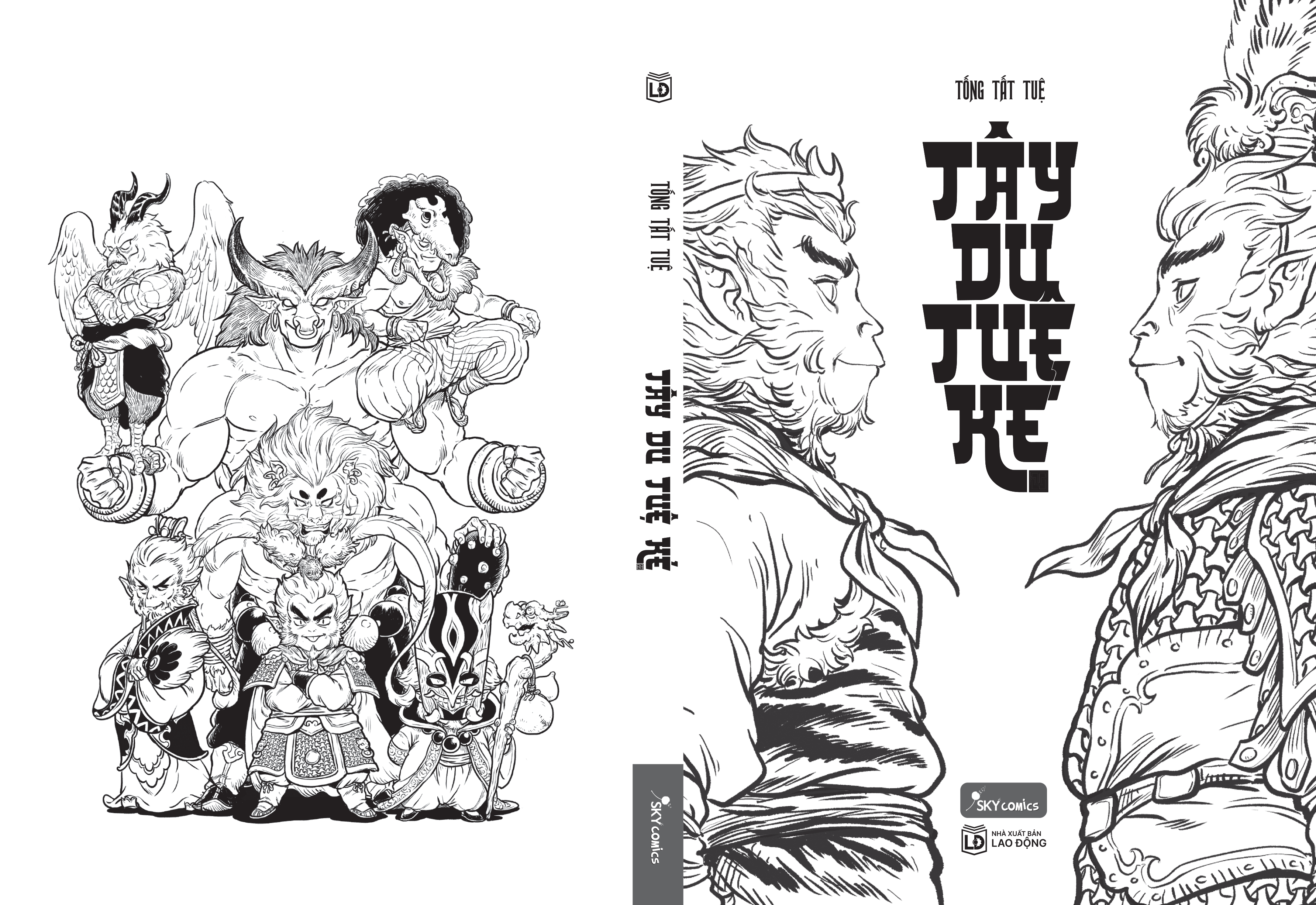 tây du tuệ kẻ - tặng kèm bookmark bế hình nhân vật