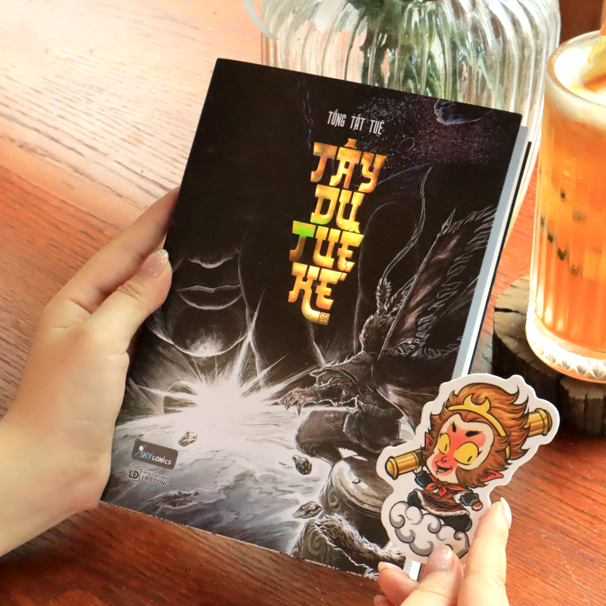 tây du tuệ kẻ - tặng kèm bookmark bế hình nhân vật