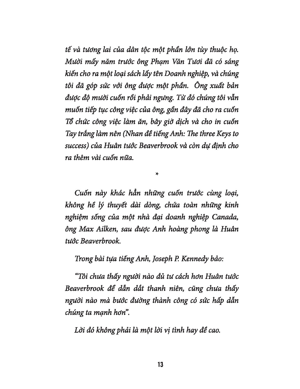 tay trắng làm nên - nguyễn hiến lê