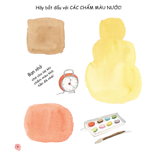 tay xinh vẽ hình lung linh - vẽ mọi thứ em yêu