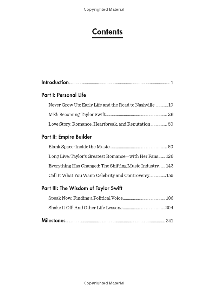 taylor swift - in her own words